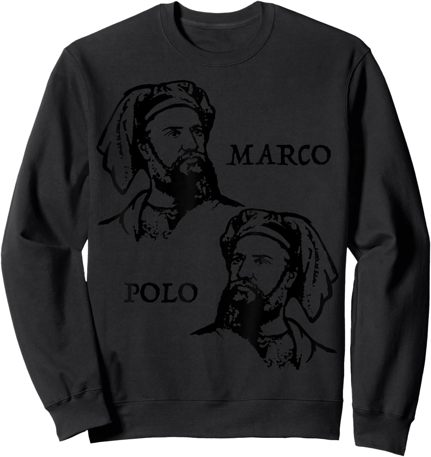 Marco Polo Shirt Sweatshirt - Sweatshirt | Black