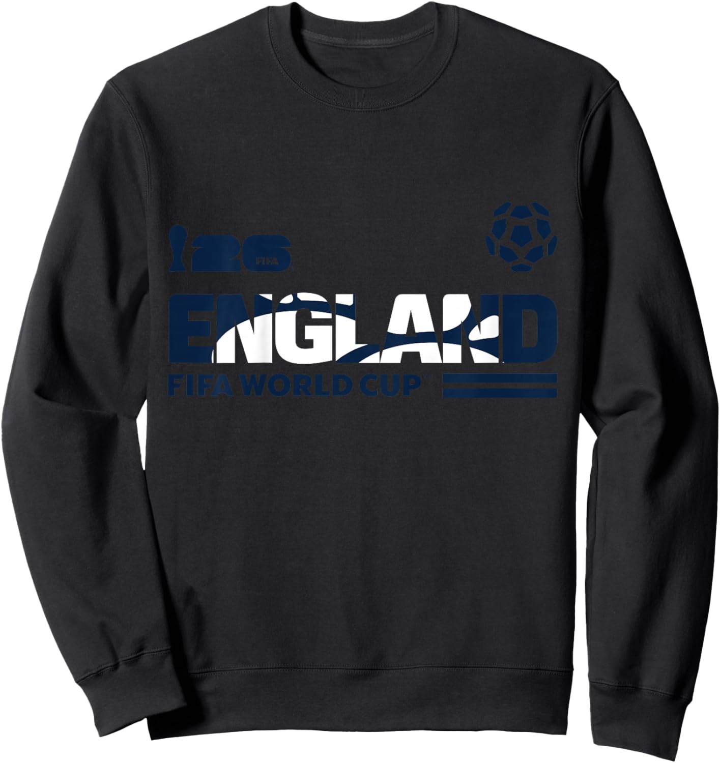 Kids FIFA World CUP26 Qualifier England Sweatshirt - Sweatshirt | Black