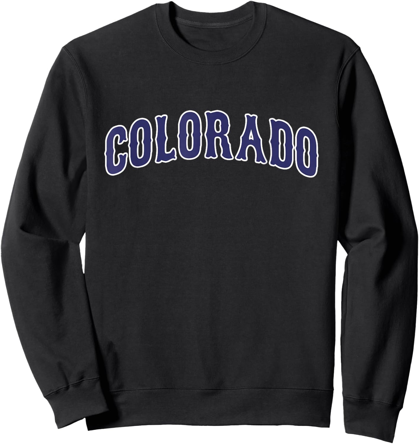 Colorado - Throwback Design - Classic Sweatshirt - Sweatshirt | Black