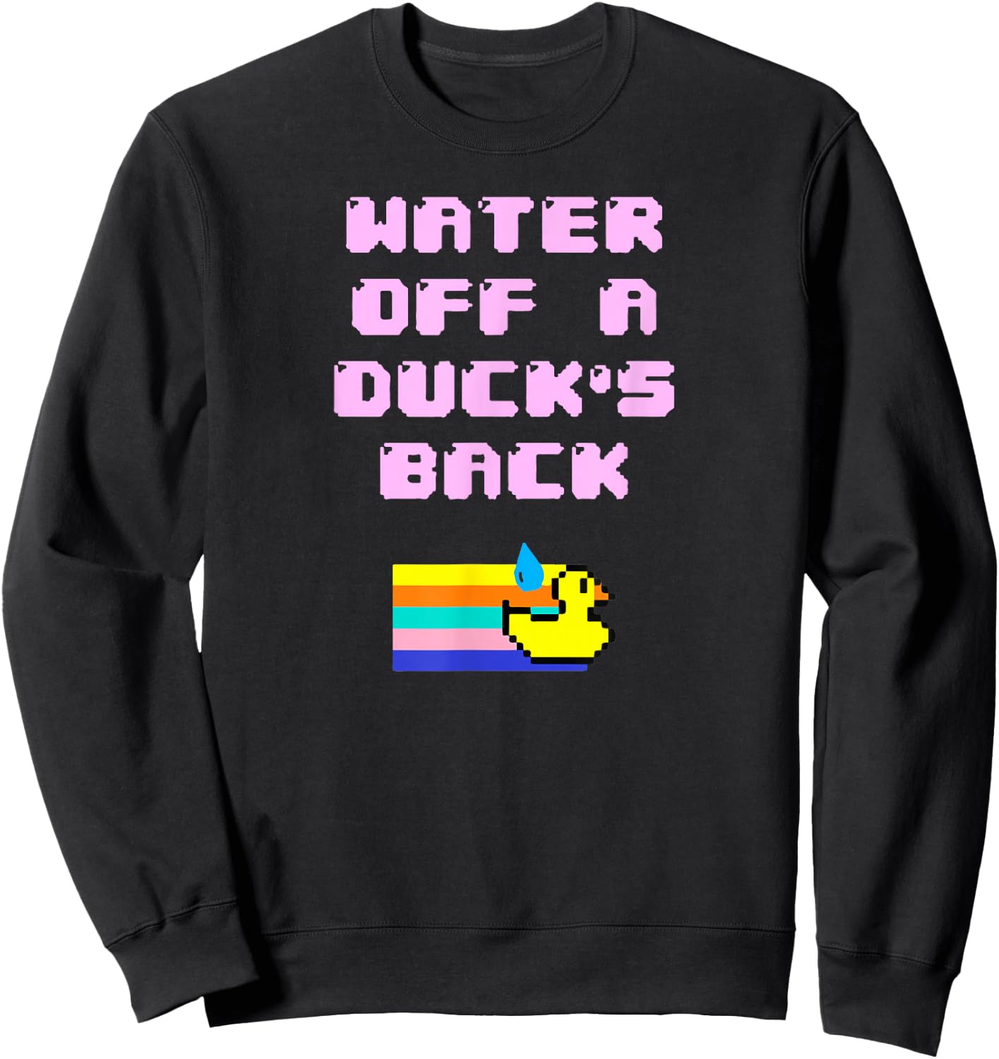 Jinkx Water Off A Duck's Back Drag Queen Sweatshirt - Sweatshirt | Black