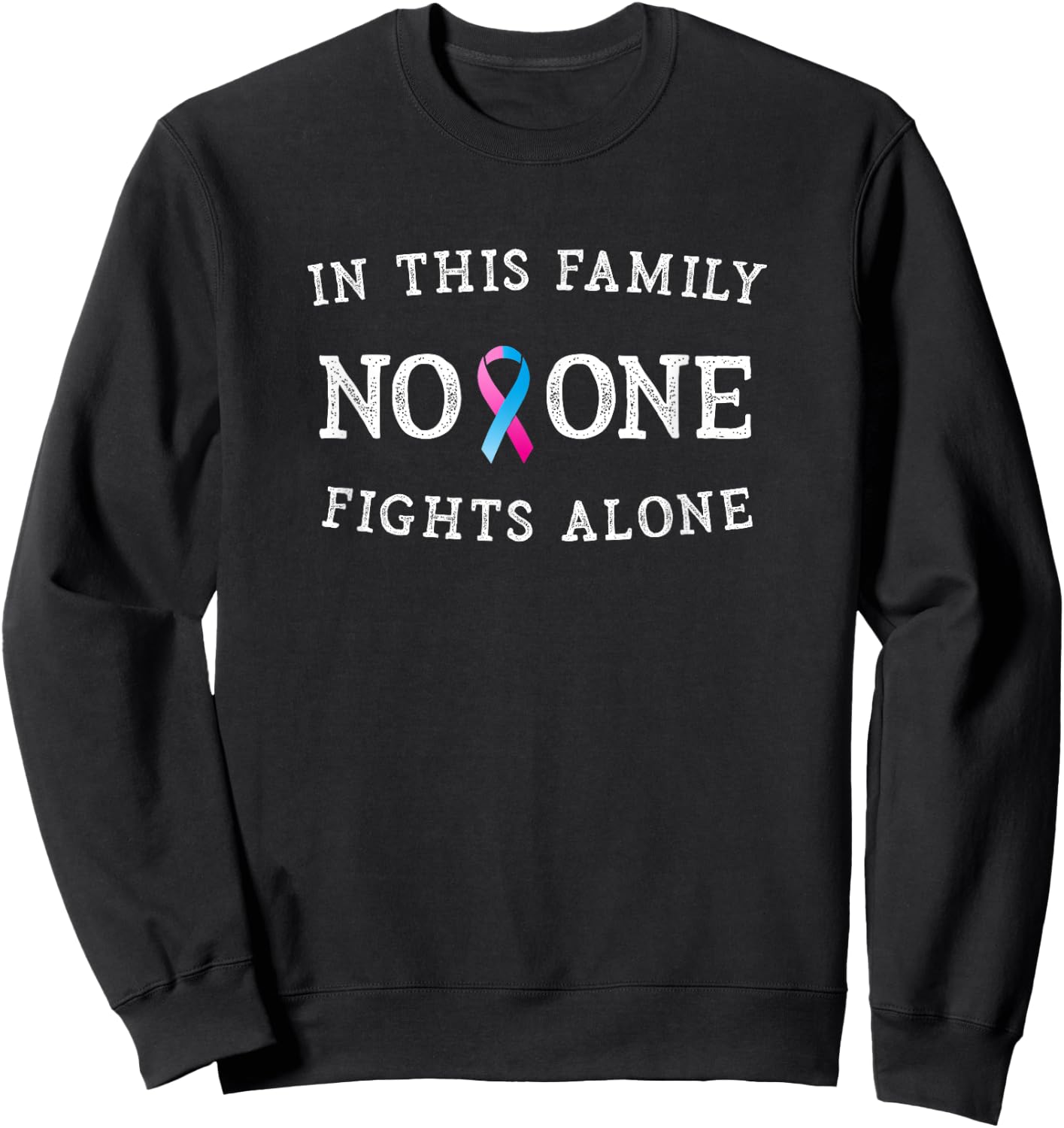 Nice Positive Message SIDS Awareness Men Sweatshirt - Sweatshirt | Black