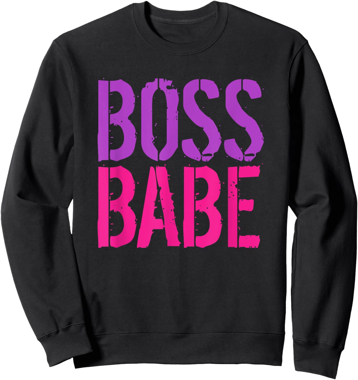 Boss Babe Sweatshirt - Sweatshirt | Black