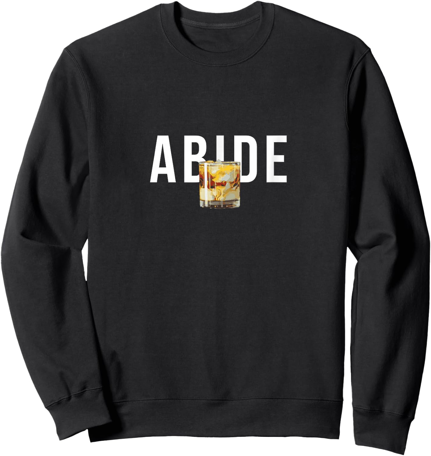 Every Dude Abides By the Mighty White Russian Sweatshirt - Sweatshirt | Black