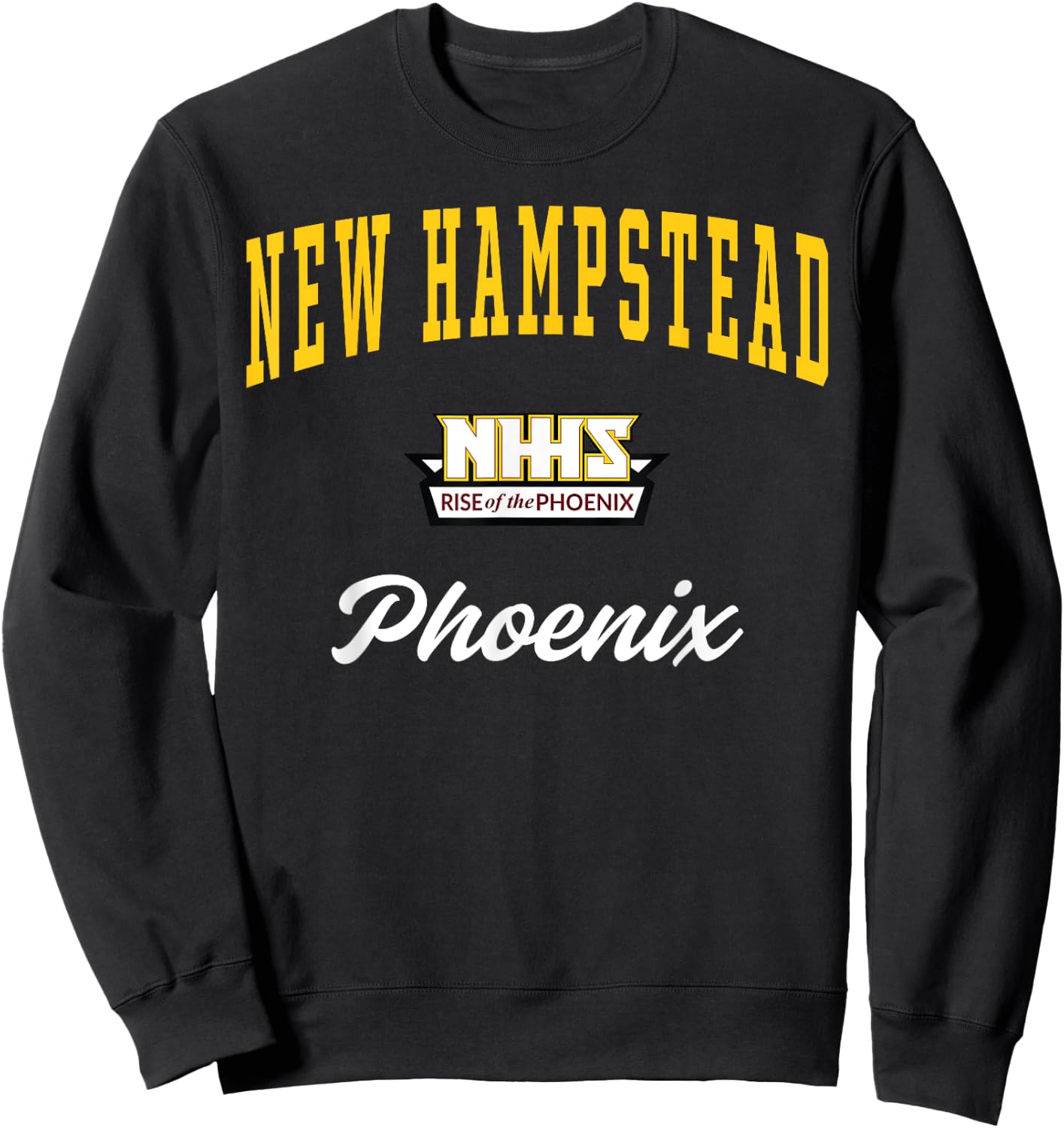 New Hampstead High School Phoenix C3 Sweatshirt - Sweatshirt | Black