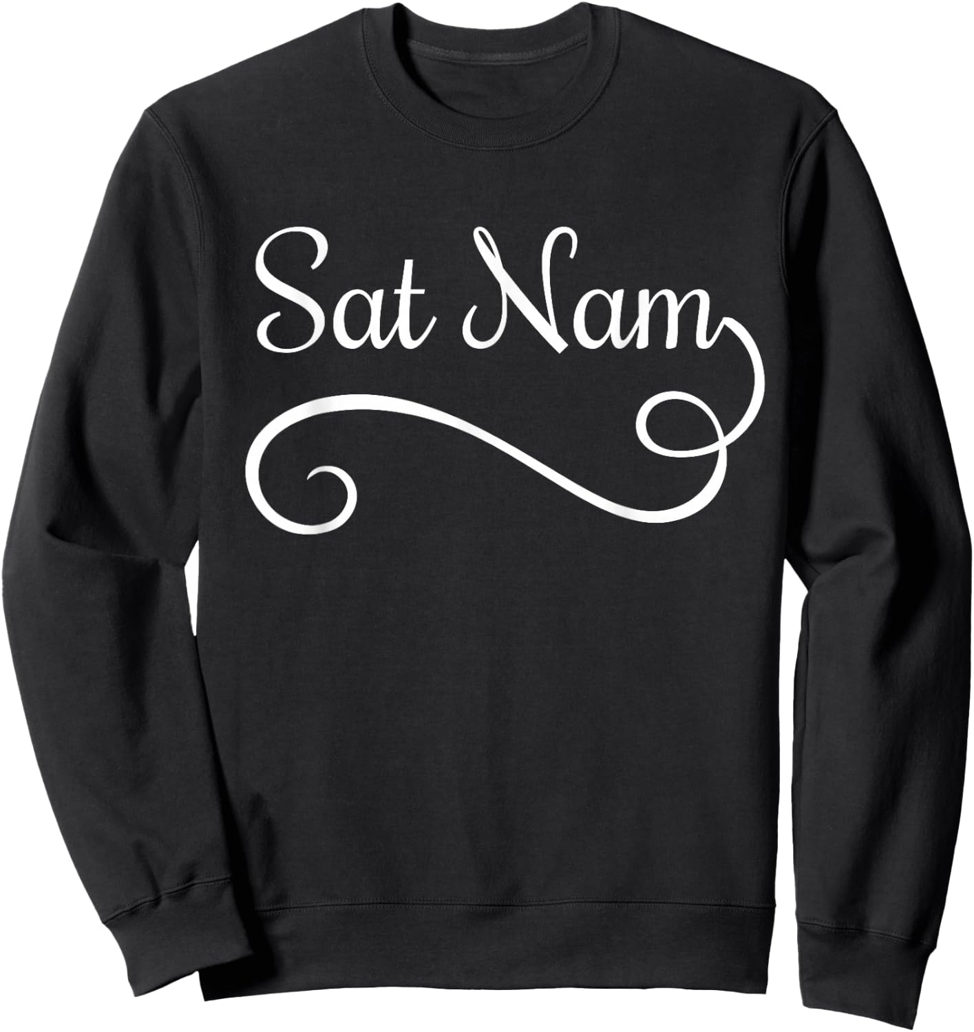 Sat Nam Kundalini Yoga Spiritual Chakra Meditation Gift Sweatshirt - Sweatshirt | Black