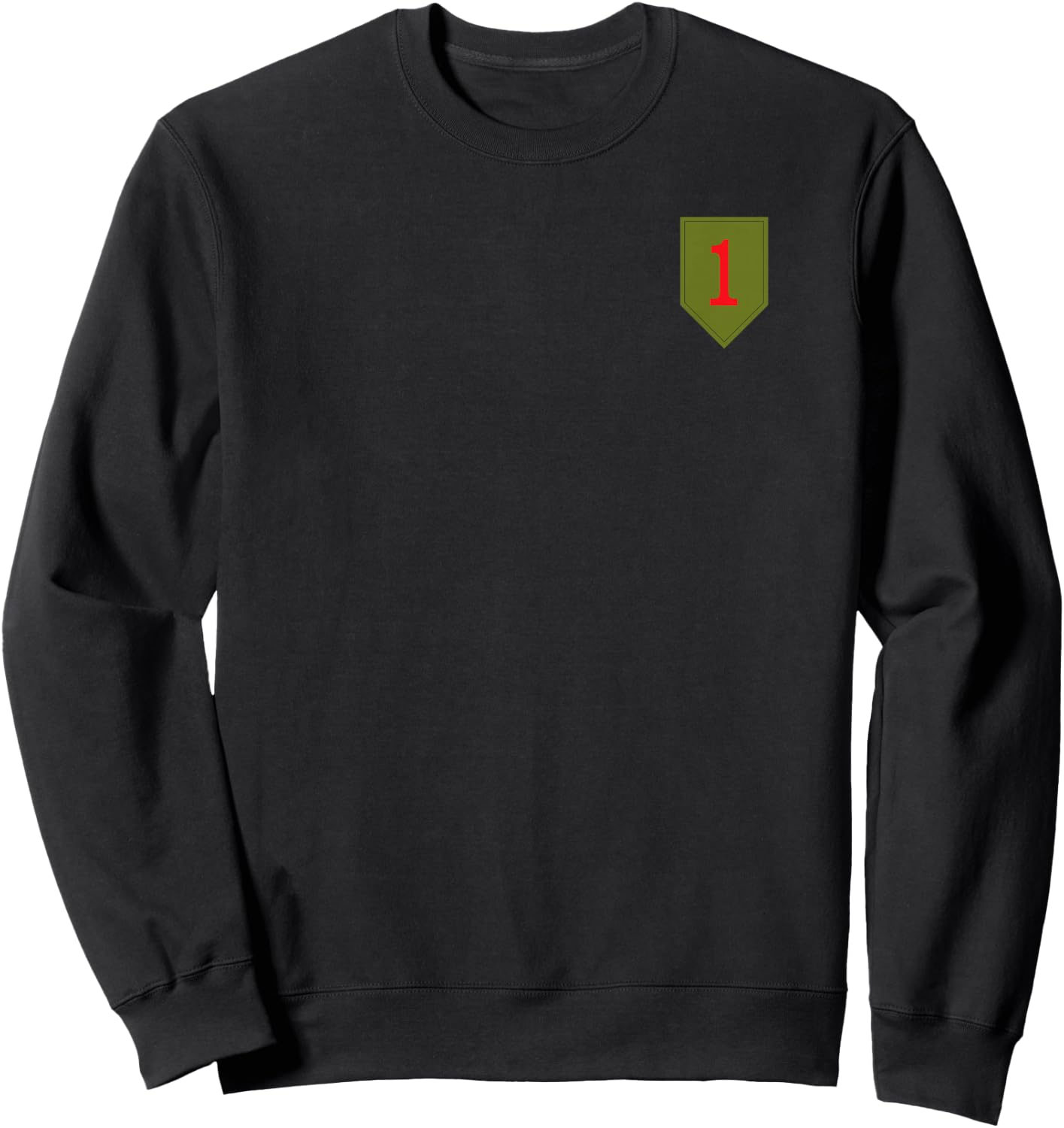 Big Red One / 1st Infantry Division Sweatshirt - Sweatshirt | Black