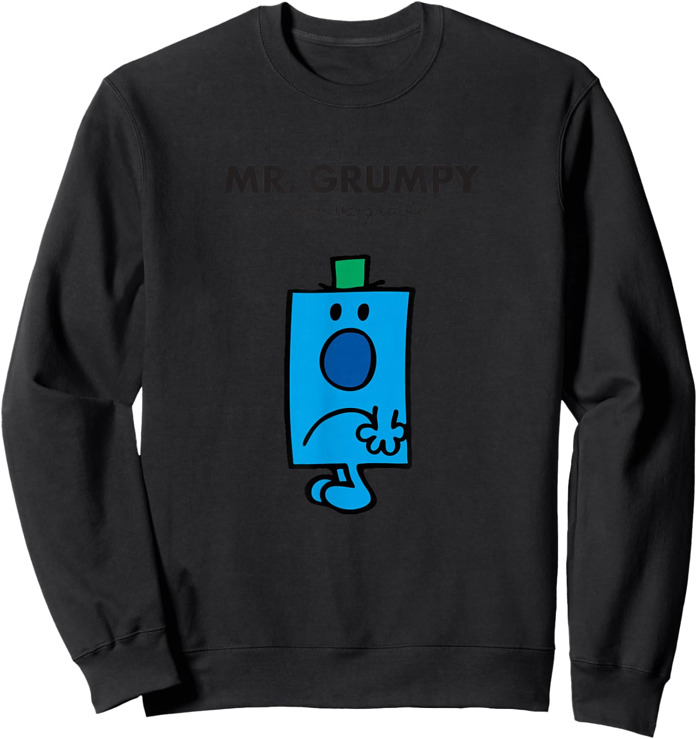 Mr. Men Mr. Grumpy Sweatshirt - Sweatshirt | Black