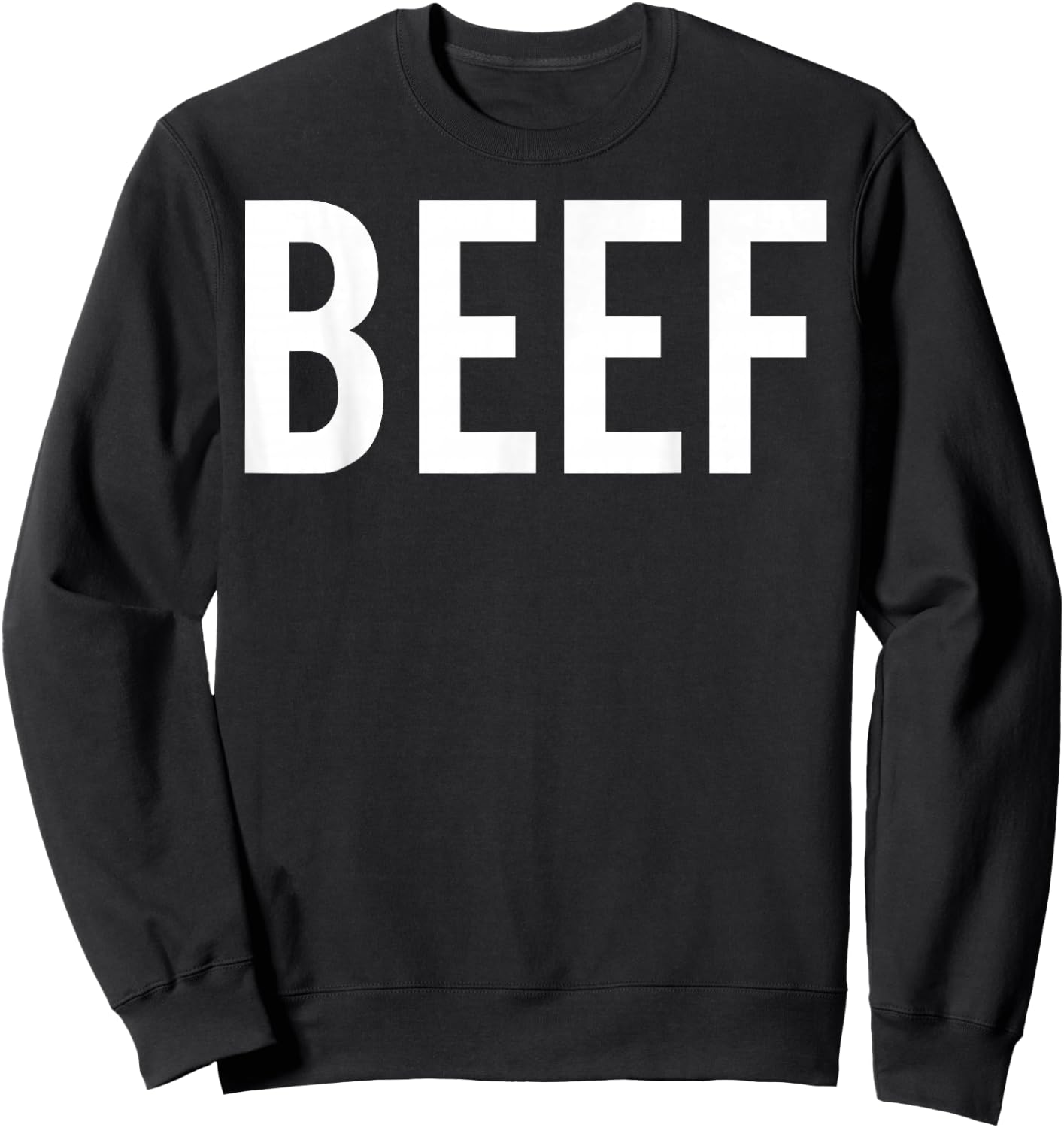 Beef T Shirt - Cool new tasty BBQ food funny cheap gift Sweatshirt - Sweatshirt | Black