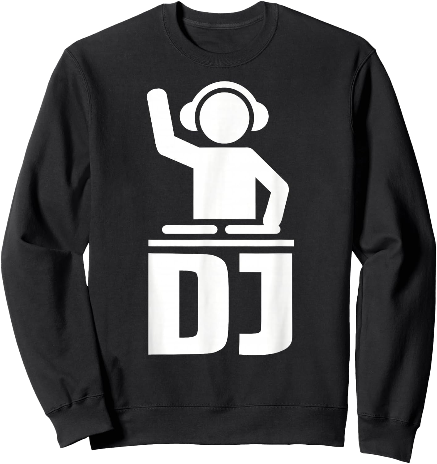 Kids DJ icon 6 Kelly Green Sweatshirt - Sweatshirt | Black