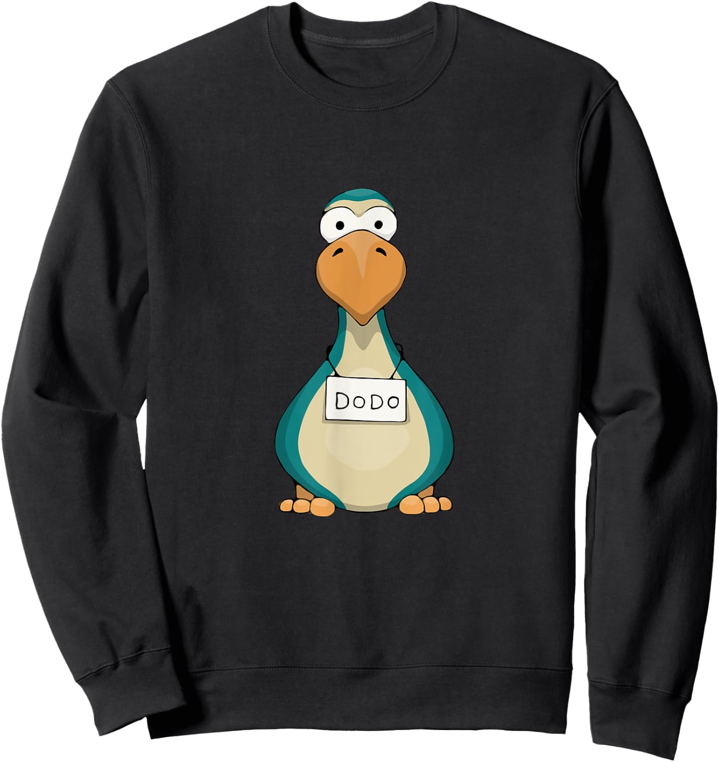 Remember This Bird Funky Cute Dodo Mug Shot Sweatshirt - Sweatshirt | Black