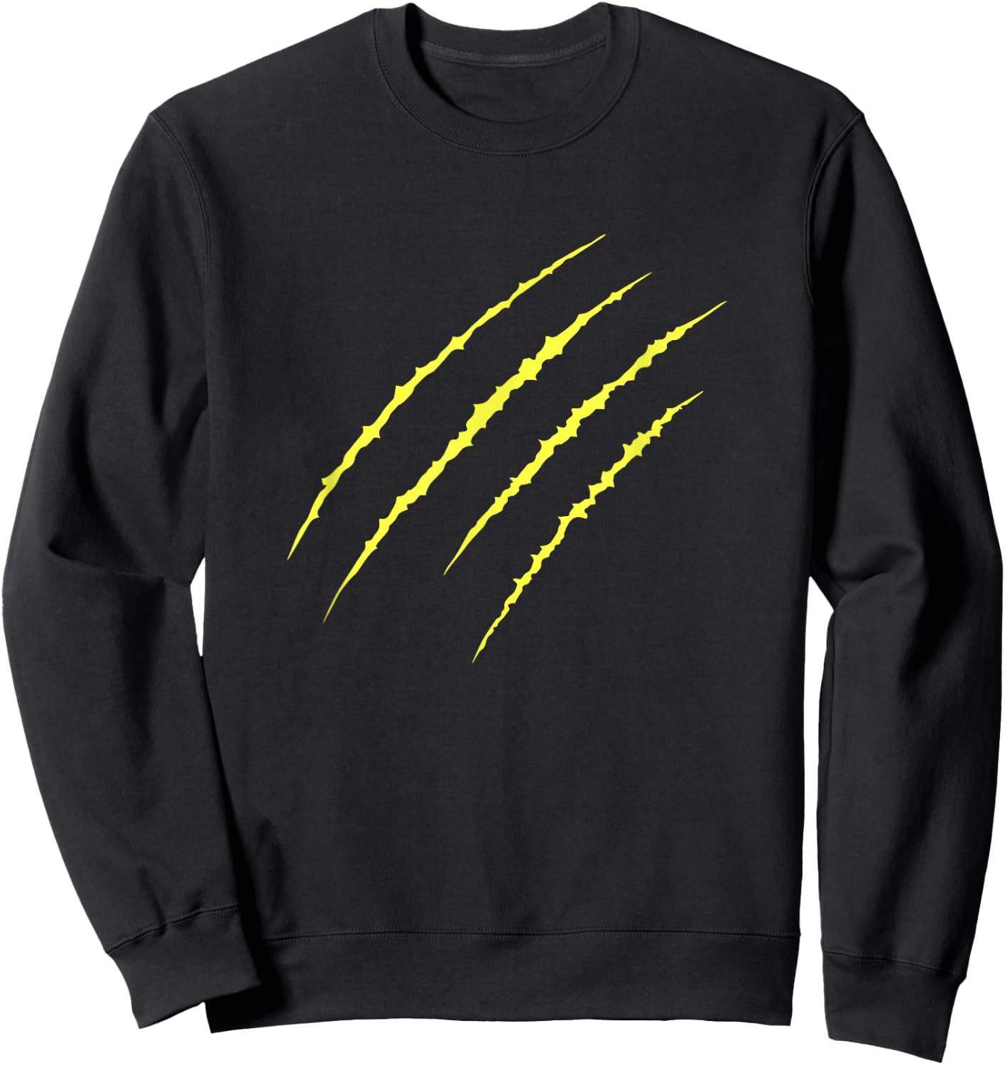 Werewolf Monster Claw Scratch Shirt Women Kids Sweatshirt - Sweatshirt | Black