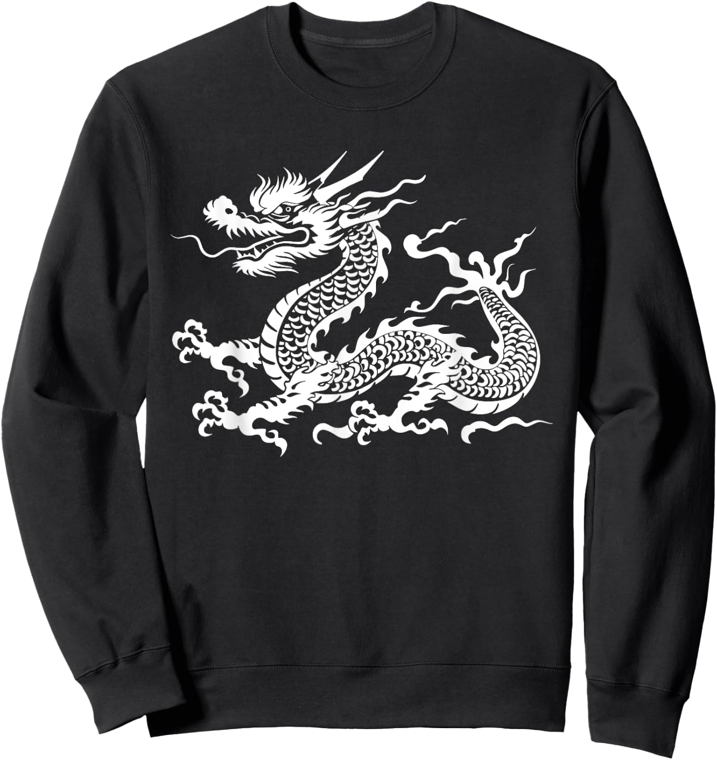 Chinese Dragon Sweatshirt - Sweatshirt | Black