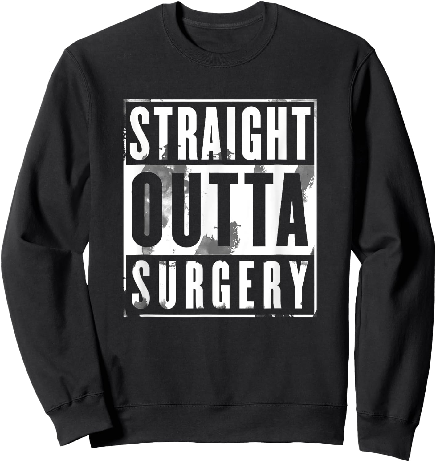 Get Well Soon Gifts Post Surgery Men Women Shirts Sweatshirt - Sweatshirt | Black