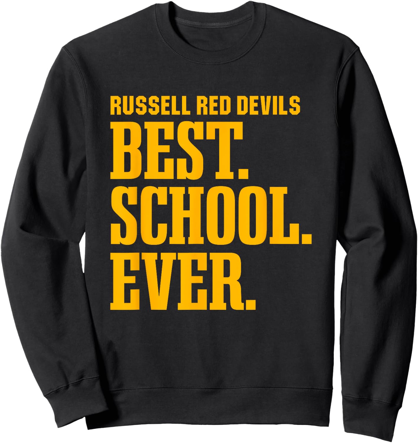 Russell Red Devils Best Ever HS Sweatshirt - Sweatshirt | Black
