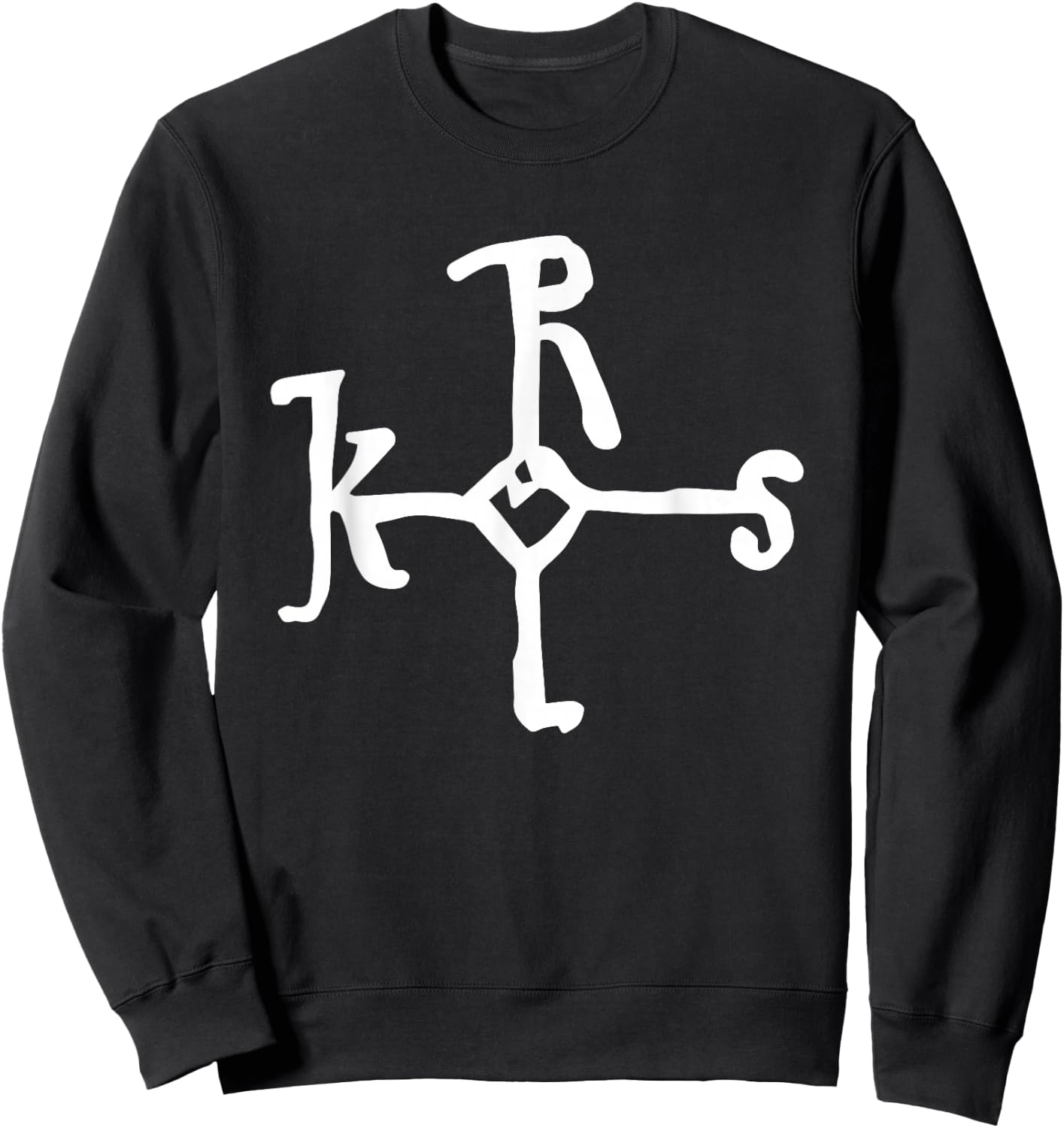 Charlemagne Shirt King Charles Monogram Sweatshirt - Sweatshirt | Black