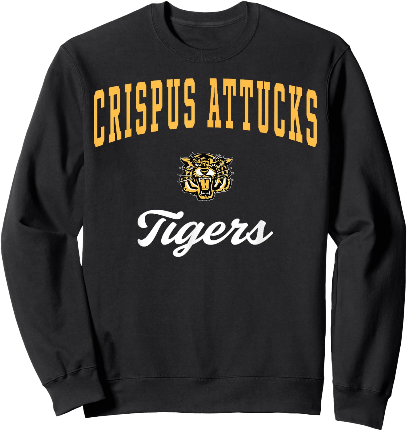 Crispus Attucks High School Tigers Sweatshirt - Sweatshirt | Black