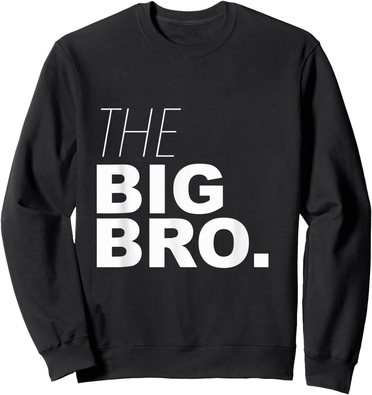 Big Brother Boys for Kids & Adult - The Big Brother Sweatshirt - Sweatshirt | Black