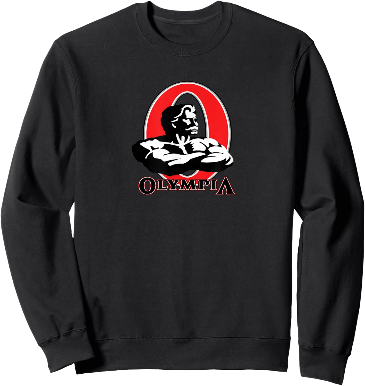Mr olympia bodybuilding fitness gym Sweatshirt - Sweatshirt | Black