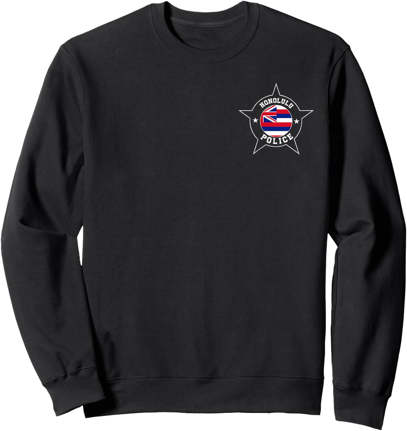 Honolulu Police T Shirt - HPD Sweatshirt - Sweatshirt | Black