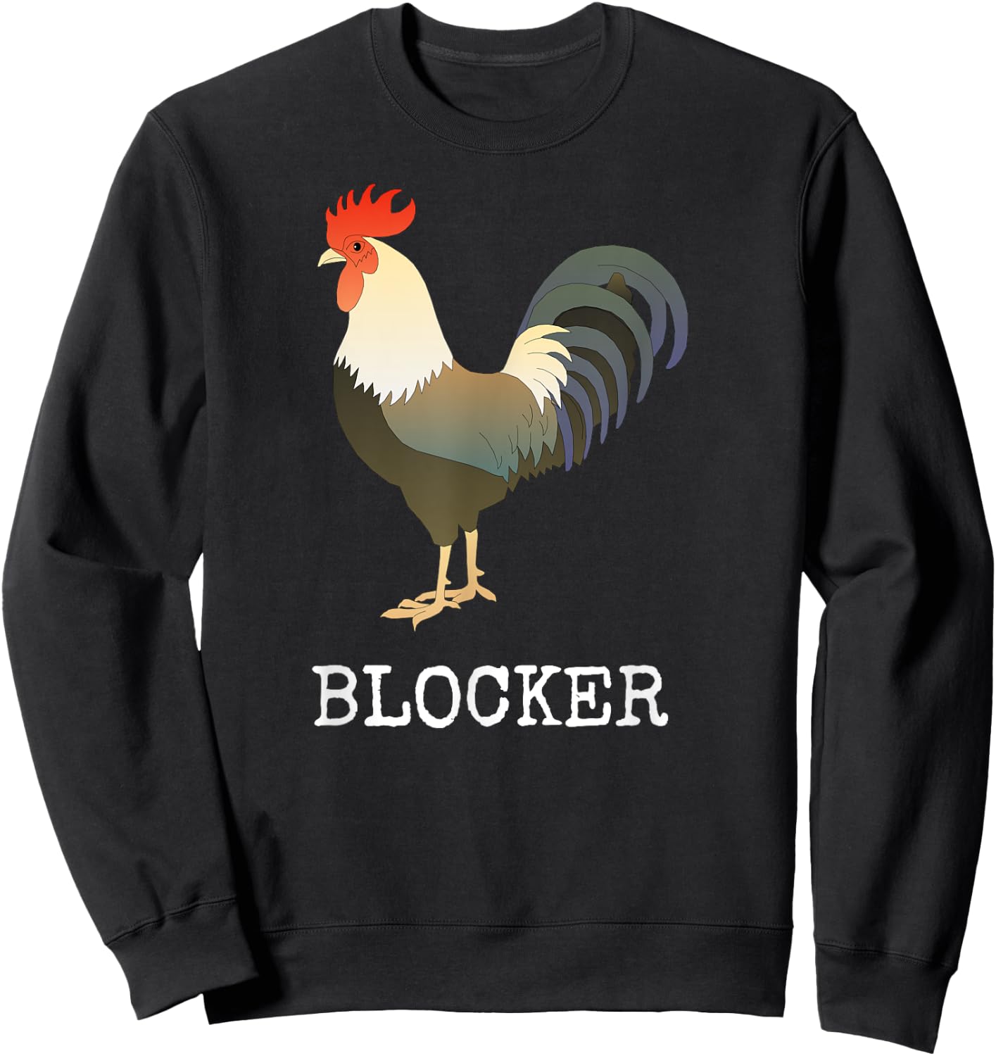 Cock Blocker Funny Sweatshirt - Sweatshirt | Black