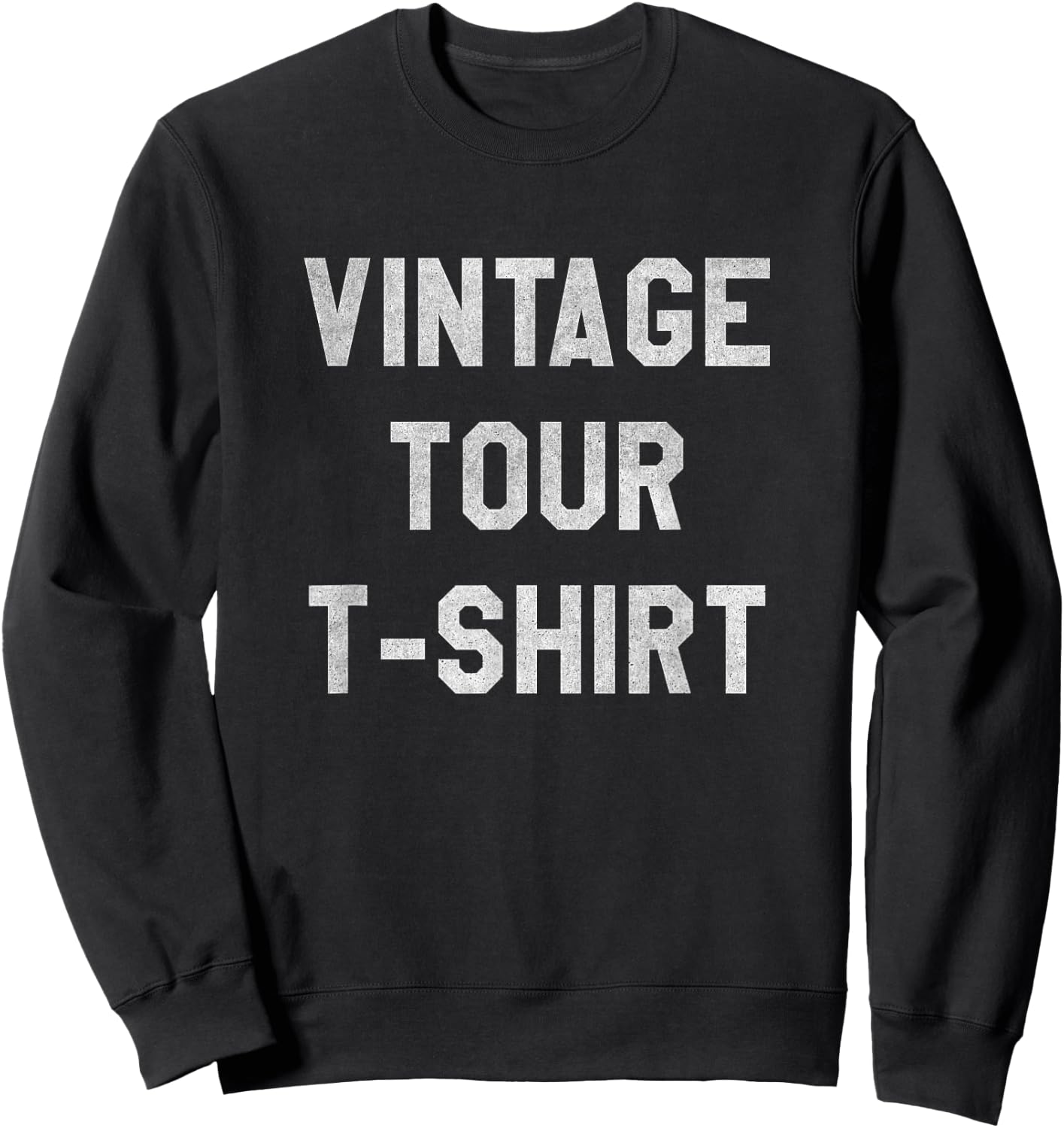 Vintage Tour Sweatshirt - Sweatshirt | Black