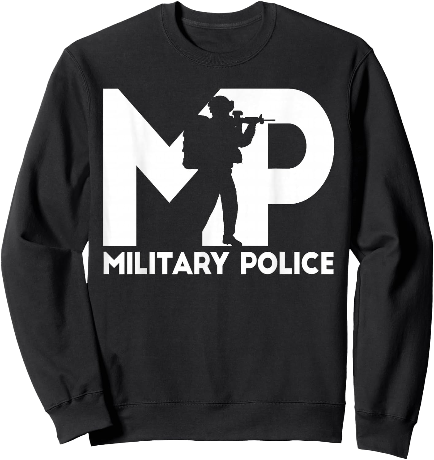 Veteran MP Military Police Sweatshirt - Sweatshirt | Black