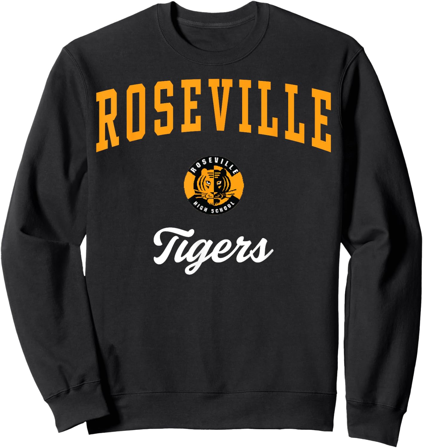 Roseville High School Tigers C3 Sweatshirt - Sweatshirt | Black