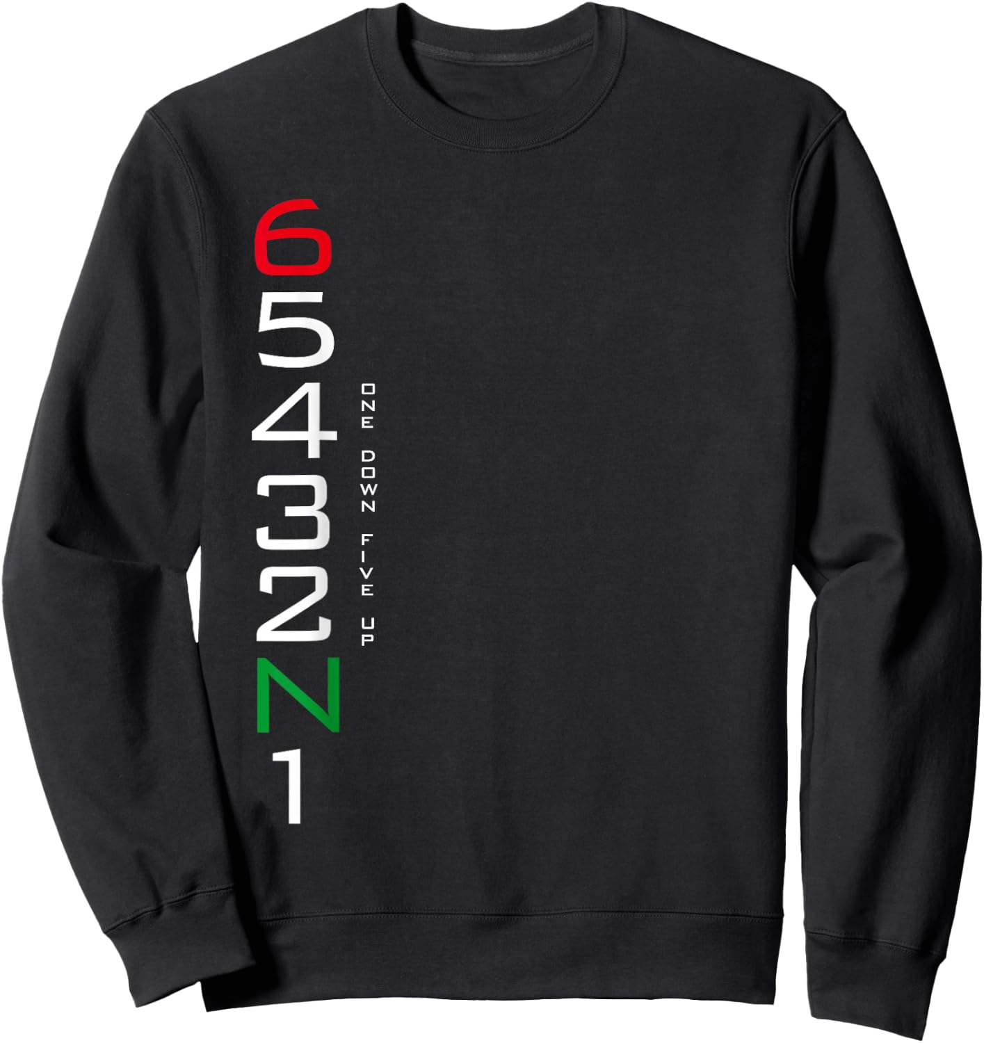 One Down Five Up Sweatshirt - Sweatshirt | Black