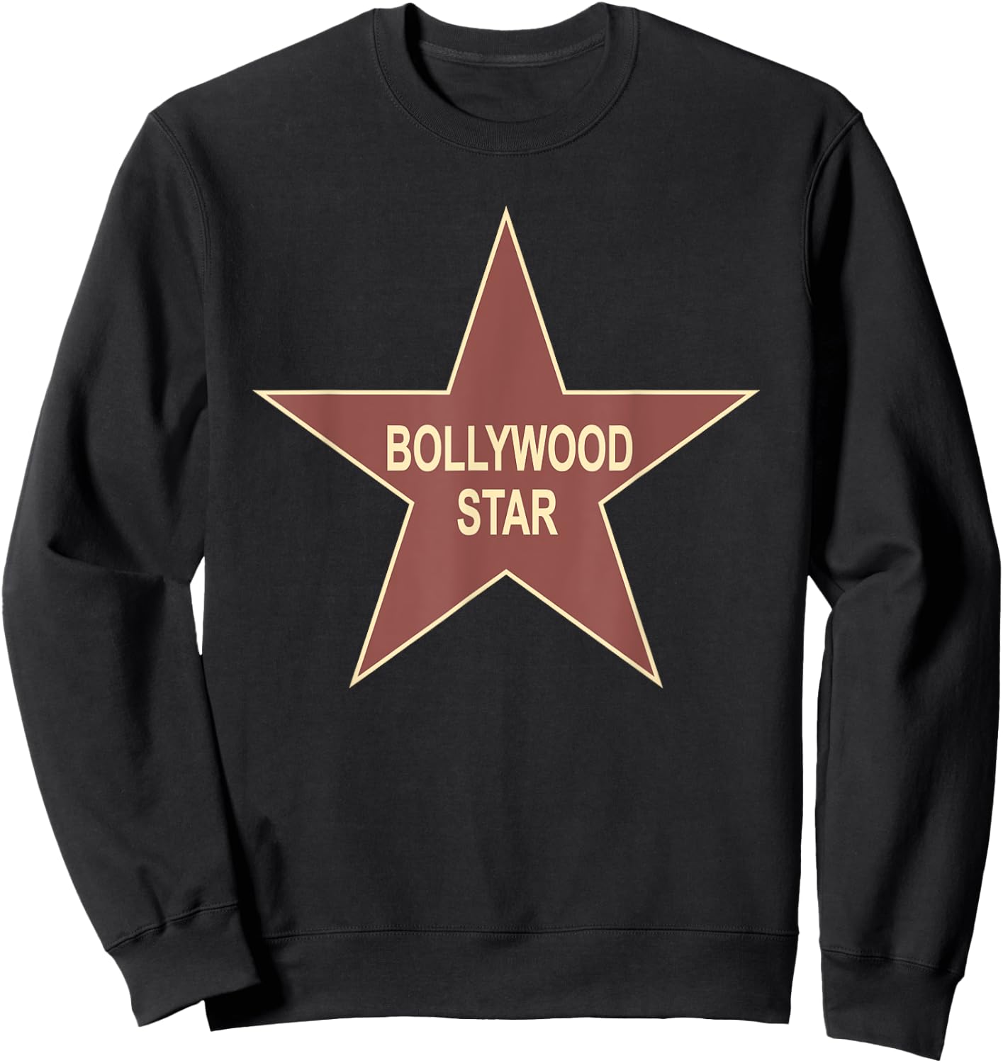 Bollywood Star Funny Indian Movie Actor Actress Fan Sweatshirt - Sweatshirt | Black