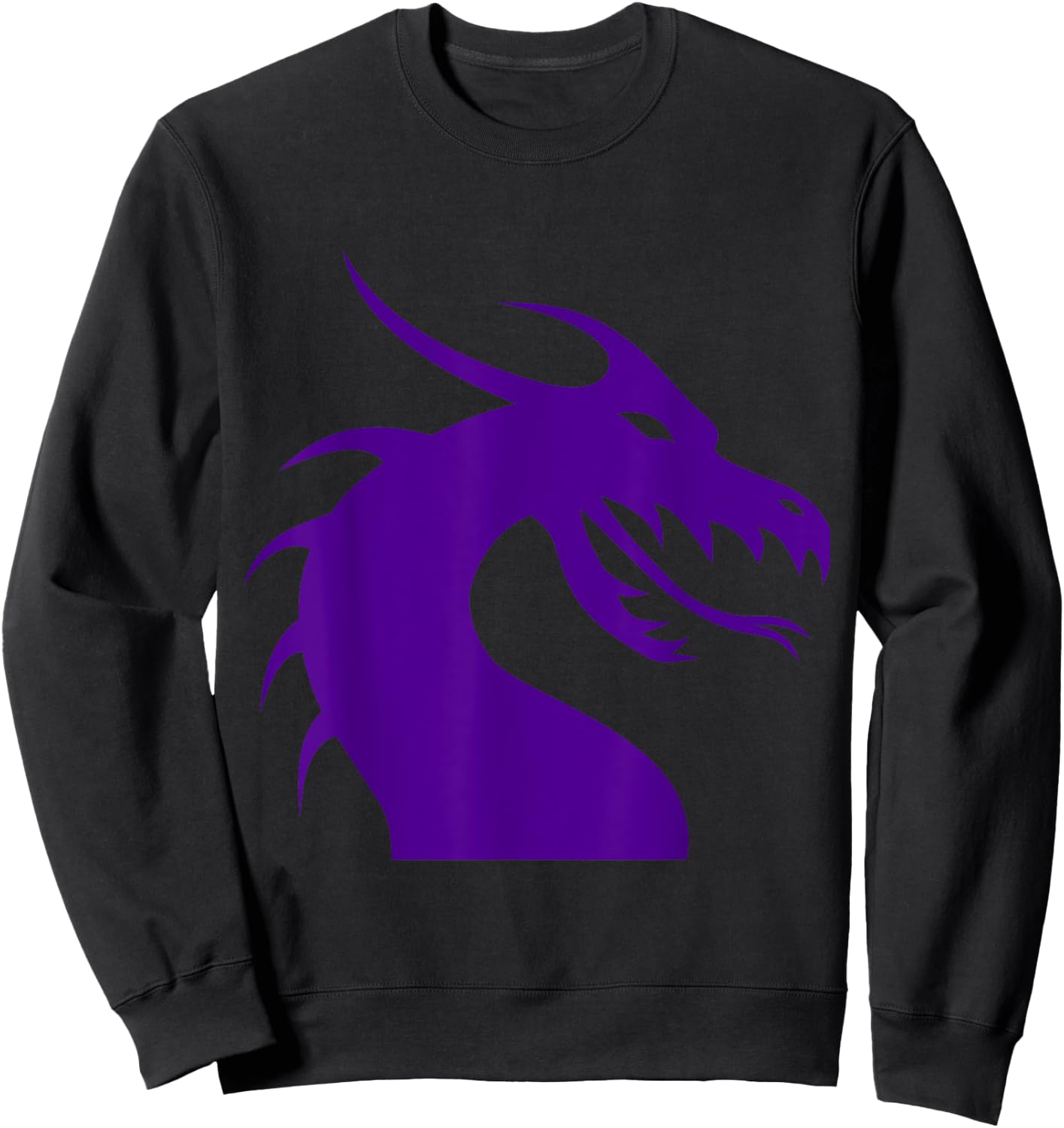 Cow Bone Hill Purple Dragon short sleeve Sweatshirt - Sweatshirt | Black