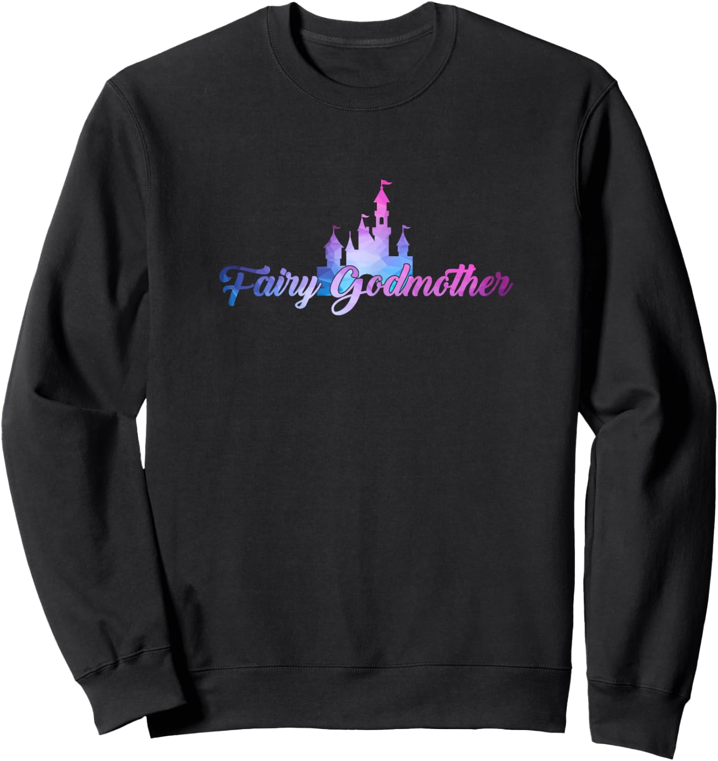 Princess Castle : Fairy Godmother Sweatshirt - Sweatshirt | Black