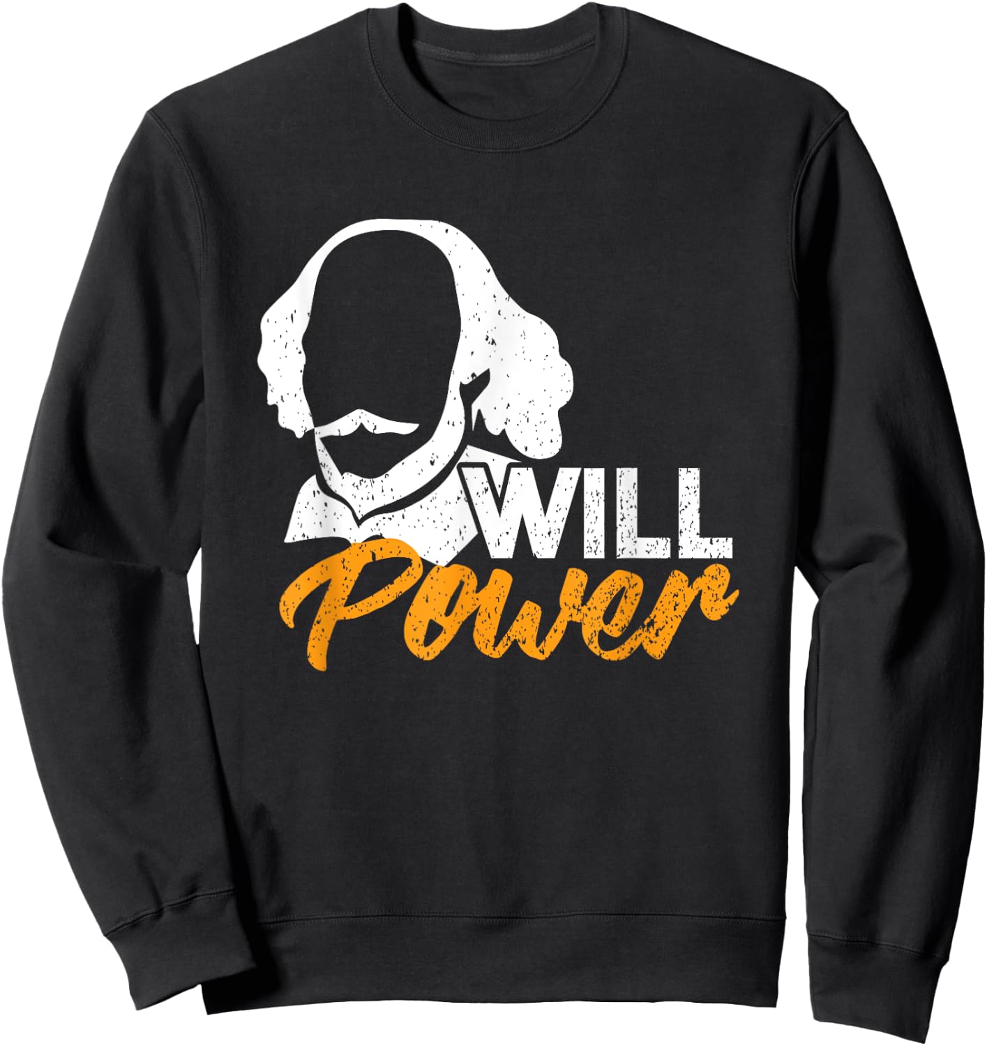 Will Power Gift A Theatre Teacher Or Nerd Women Girls Kids Sweatshirt - Sweatshirt | Black