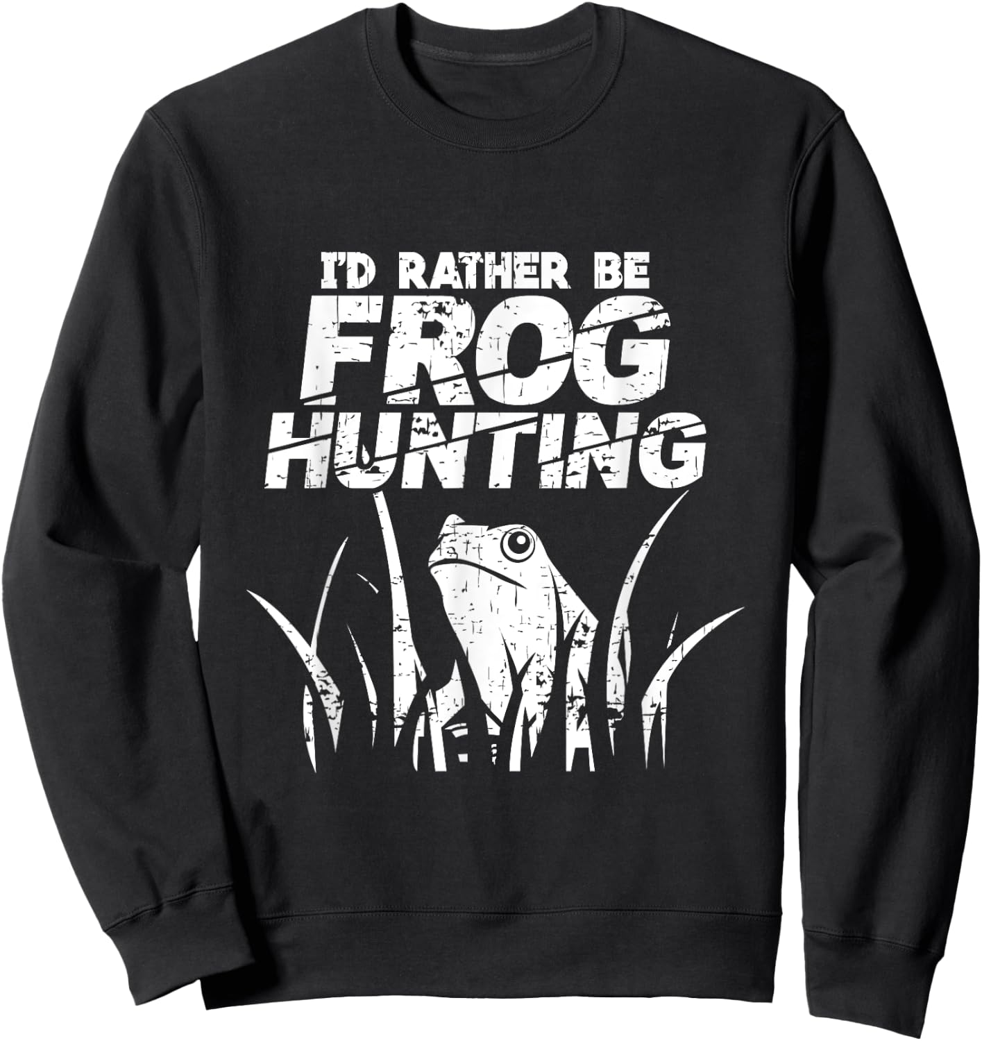 Frog Hunting Sweatshirt - Sweatshirt | Black