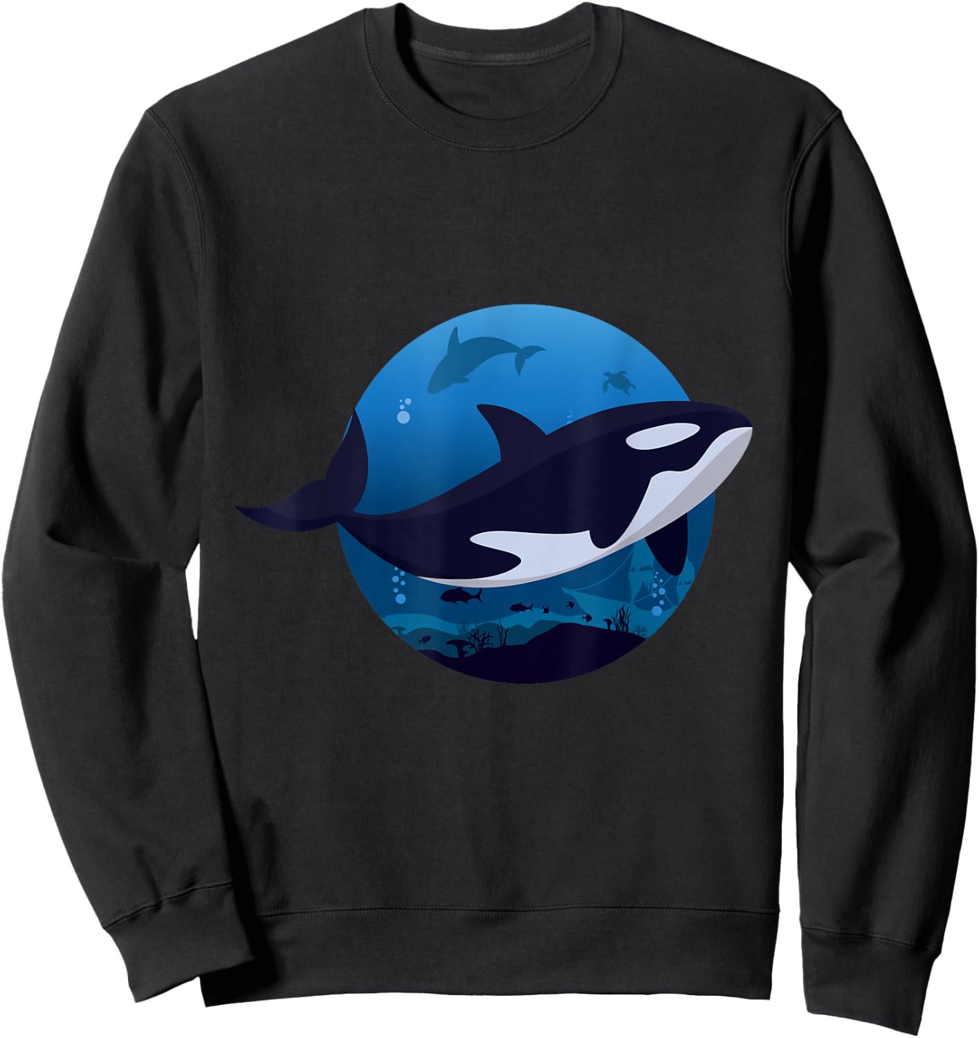 killer whale Design for a killer whale enthusiast Sweatshirt - Sweatshirt | Black