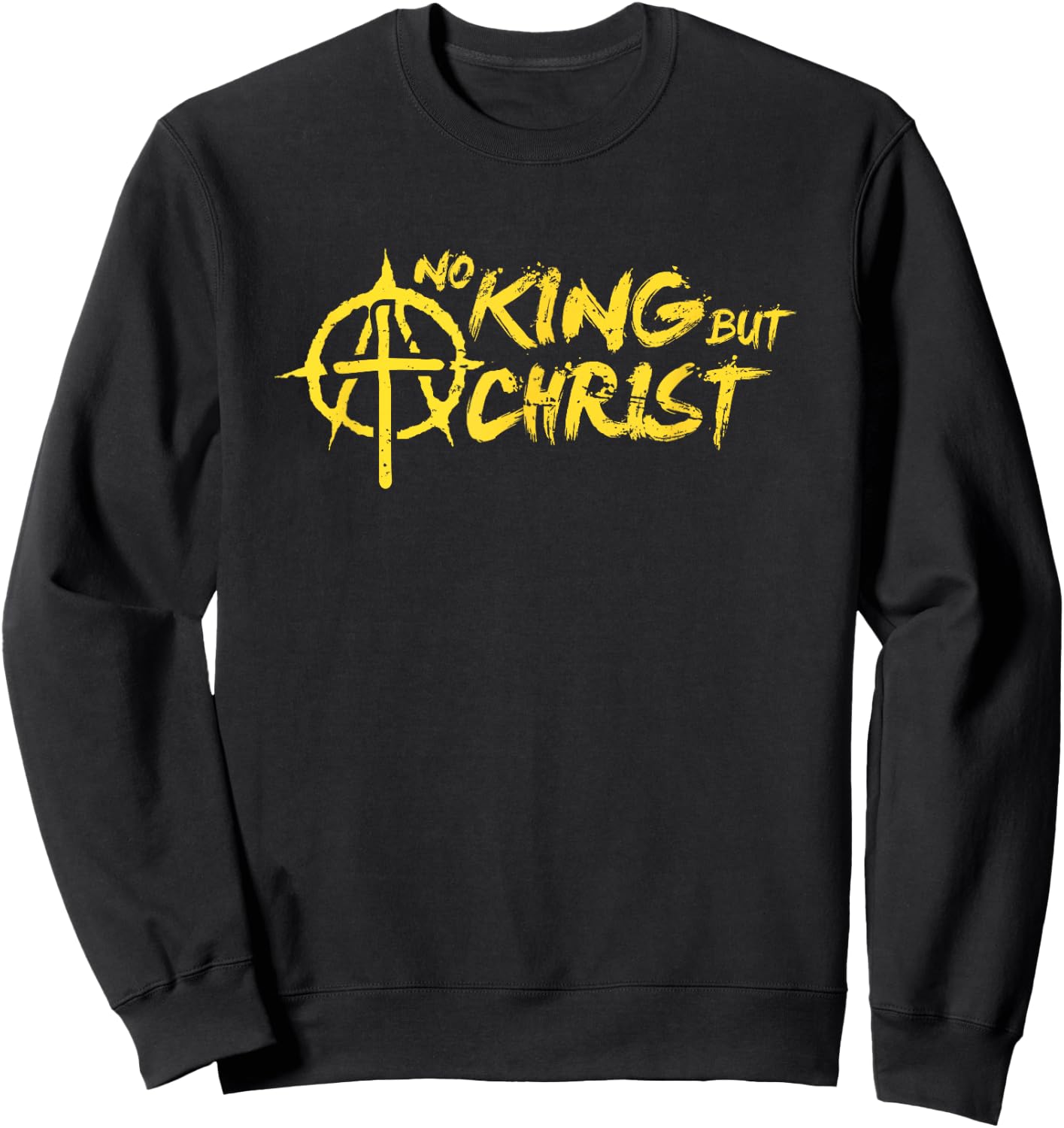 Christian Libertarian - Anarcho Capitalism Sweatshirt - Sweatshirt | Black