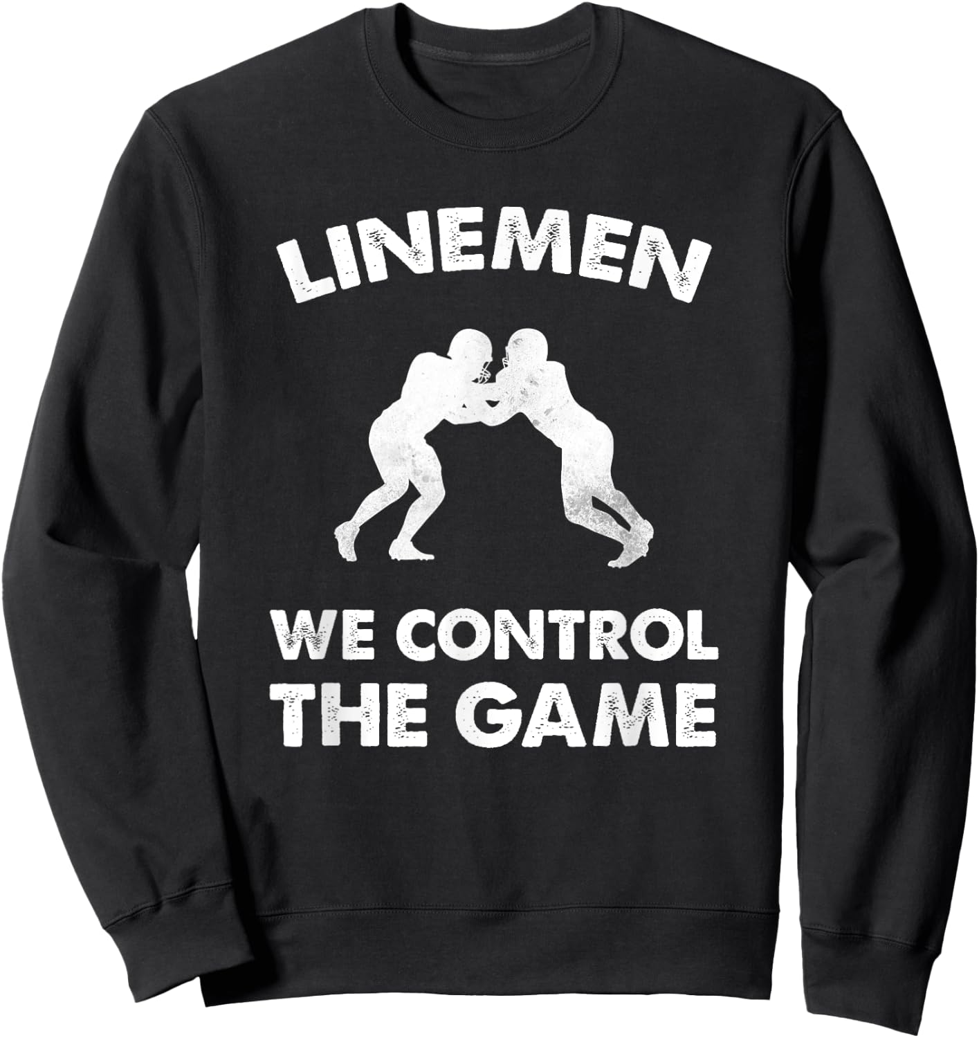 Offensive Defensive Lineman Shirt | Lineman Sweatshirt - Sweatshirt | Black