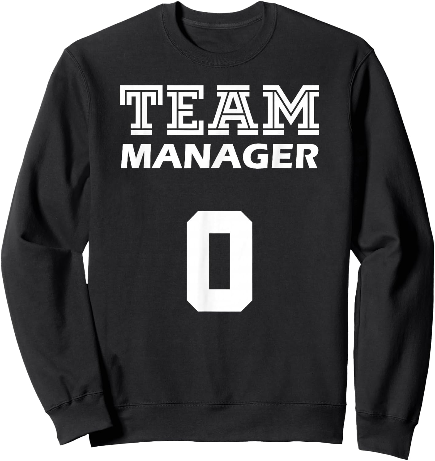 Sports Team Equipment Manager Sweatshirt - Sweatshirt | Black