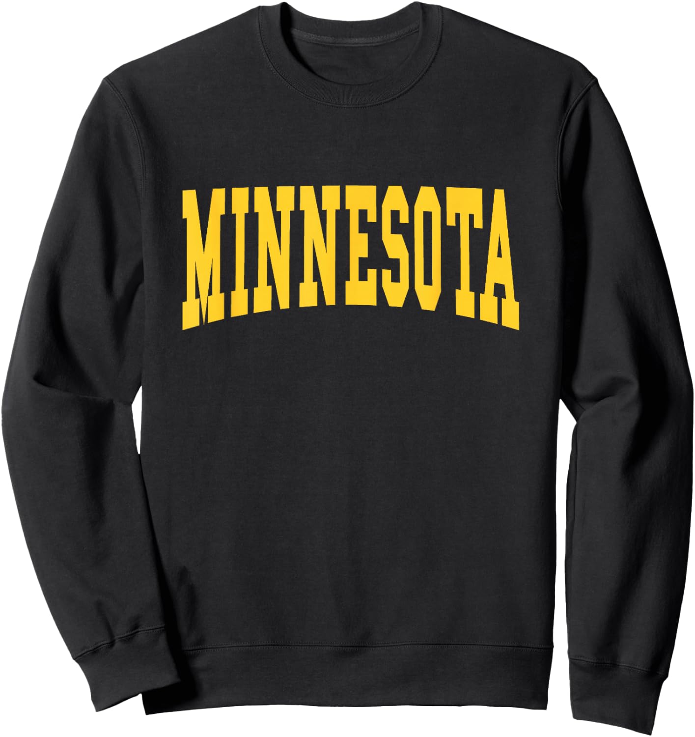 Graphic Apparel Co. - MINNESOTA - Maroon Short Sleeve - Minnesota Team - Small Sweatshirt - Sweatshirt | Black