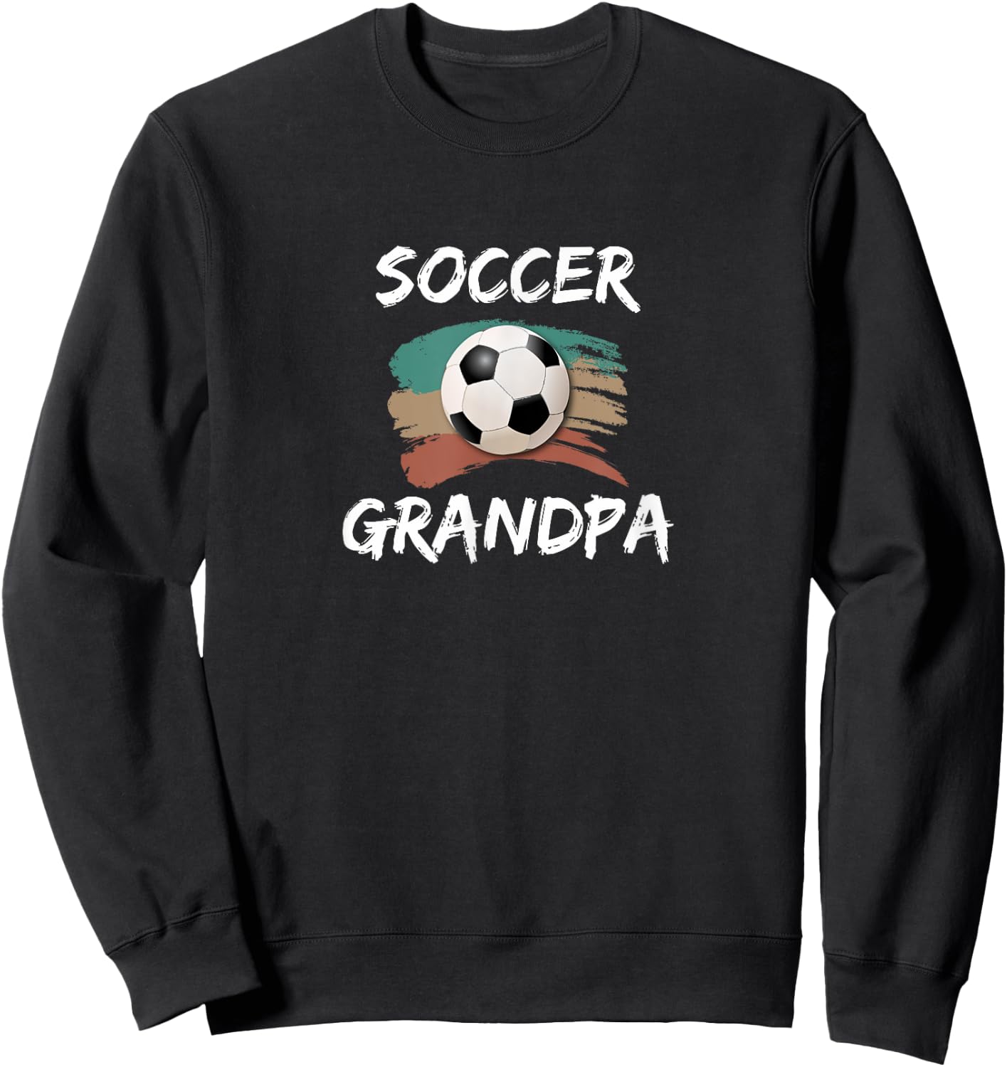 Soccer Grandpa Sweatshirt - Sweatshirt | Black