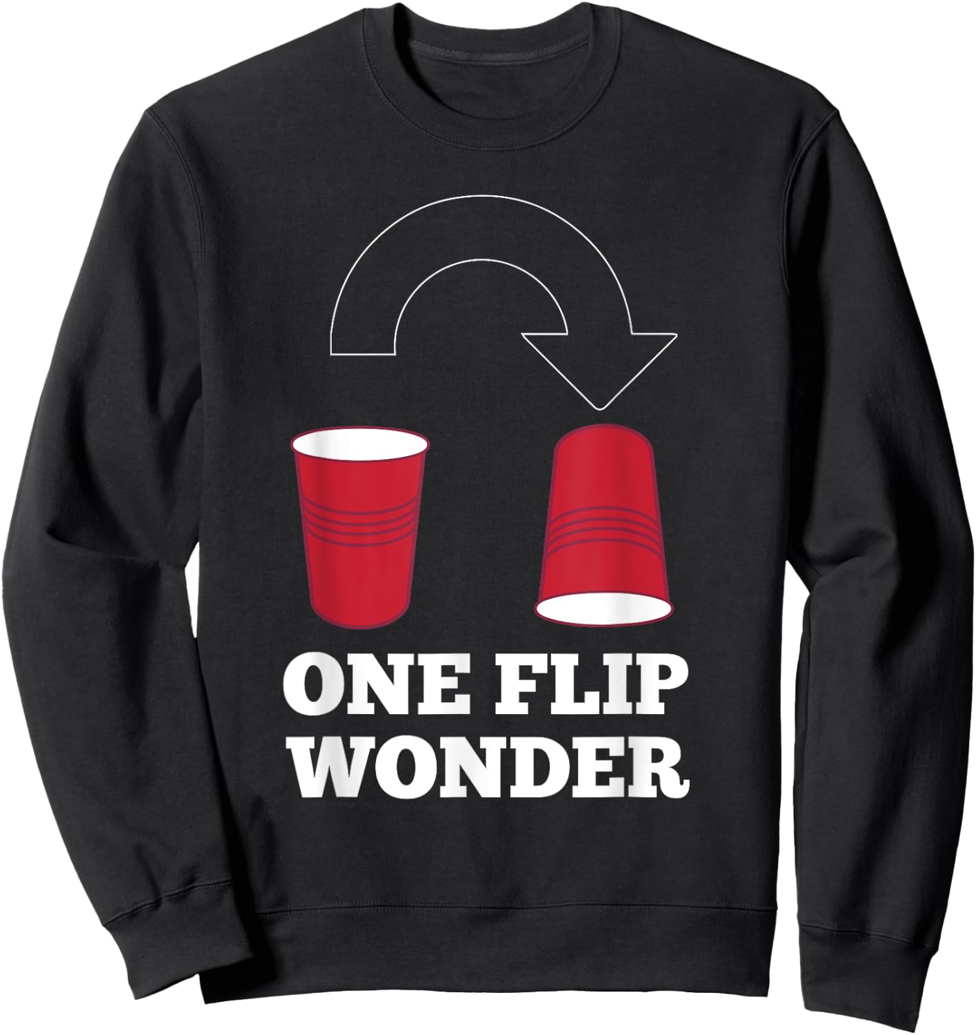 One Flip Wonder Cup Champion Sweatshirt - Sweatshirt | Black