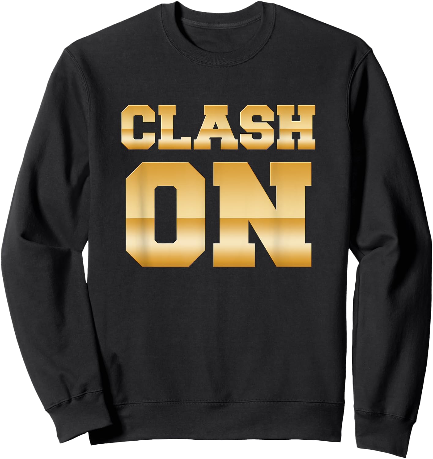 Clash On T Shirt for Clashing Sweatshirt - Sweatshirt | Black