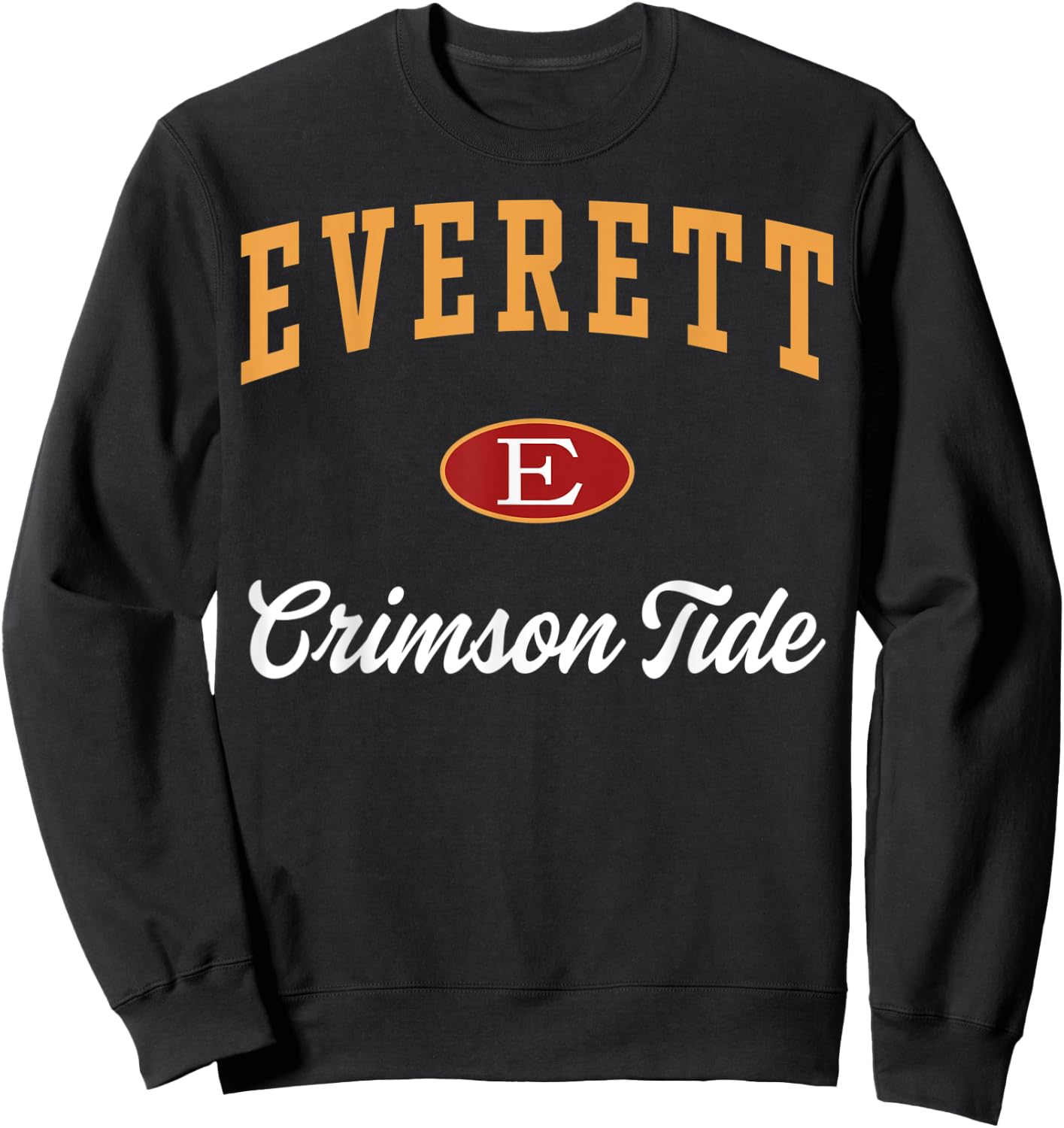 Everett High School Crimson Tide Sweatshirt - Sweatshirt | Black