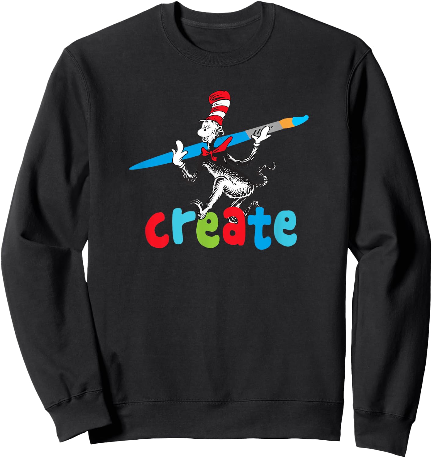 Dr. Seuss Create Sweatshirt - Sweatshirt | Black