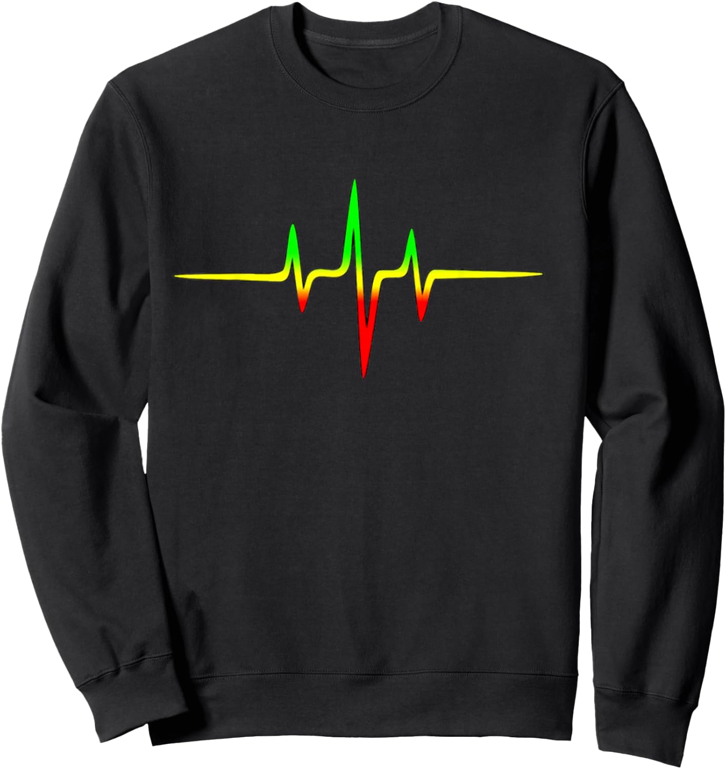 T Shirt Heart Reggae One Shirt Sweatshirt - Sweatshirt | Black