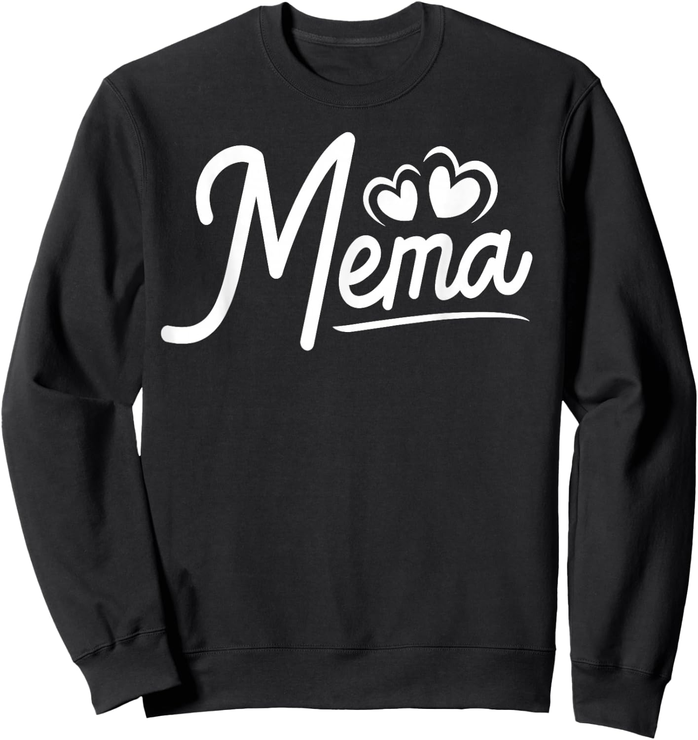 Mema Gifts from Grandchildren Mema Shirts Mema Sweatshirt - Sweatshirt | Black
