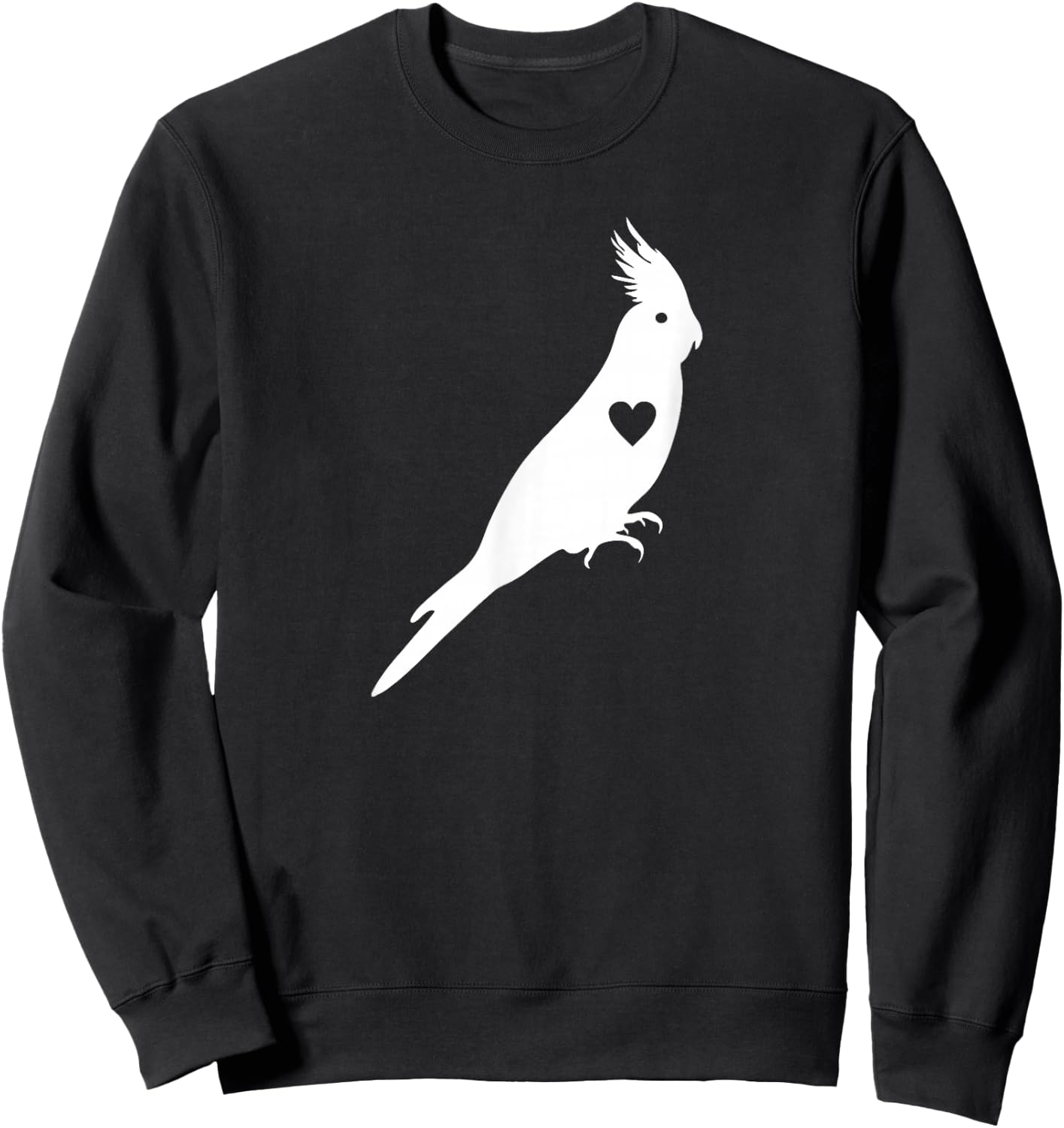 Cockatiel Love - Funny Cute Cockatiel Bird Pet Shirt Sweatshirt - Sweatshirt | Black