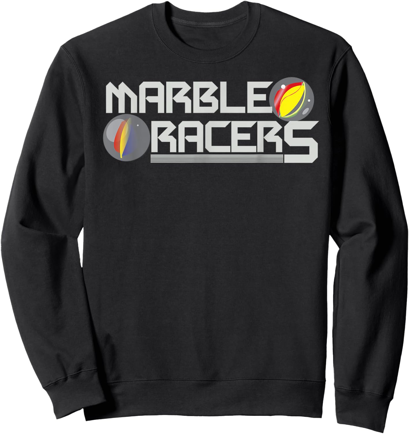 Marble Racers Marble Racing Gift Men Women Children Sweatshirt - Sweatshirt | Black