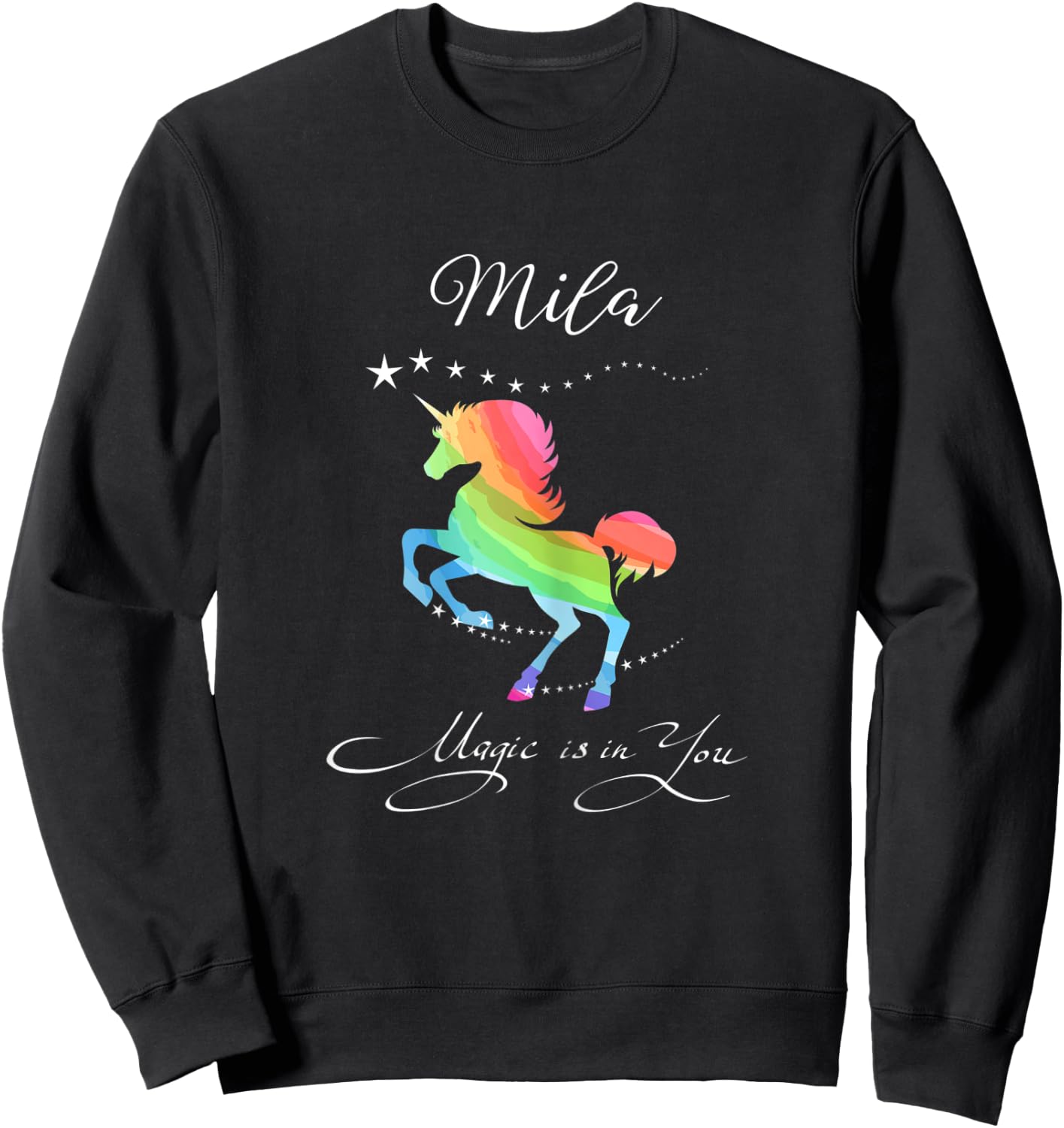 Mila gift - Mila Sweatshirt - Sweatshirt | Black