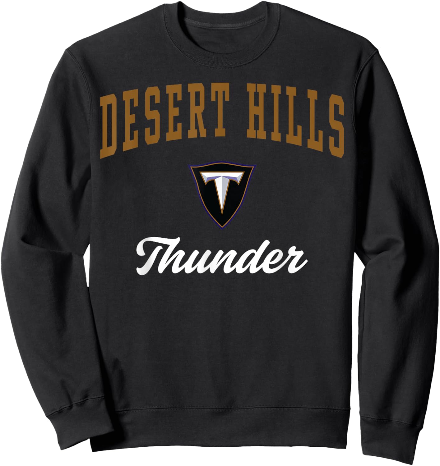 Desert Hills High School Thunder C3 Sweatshirt - Sweatshirt | Black