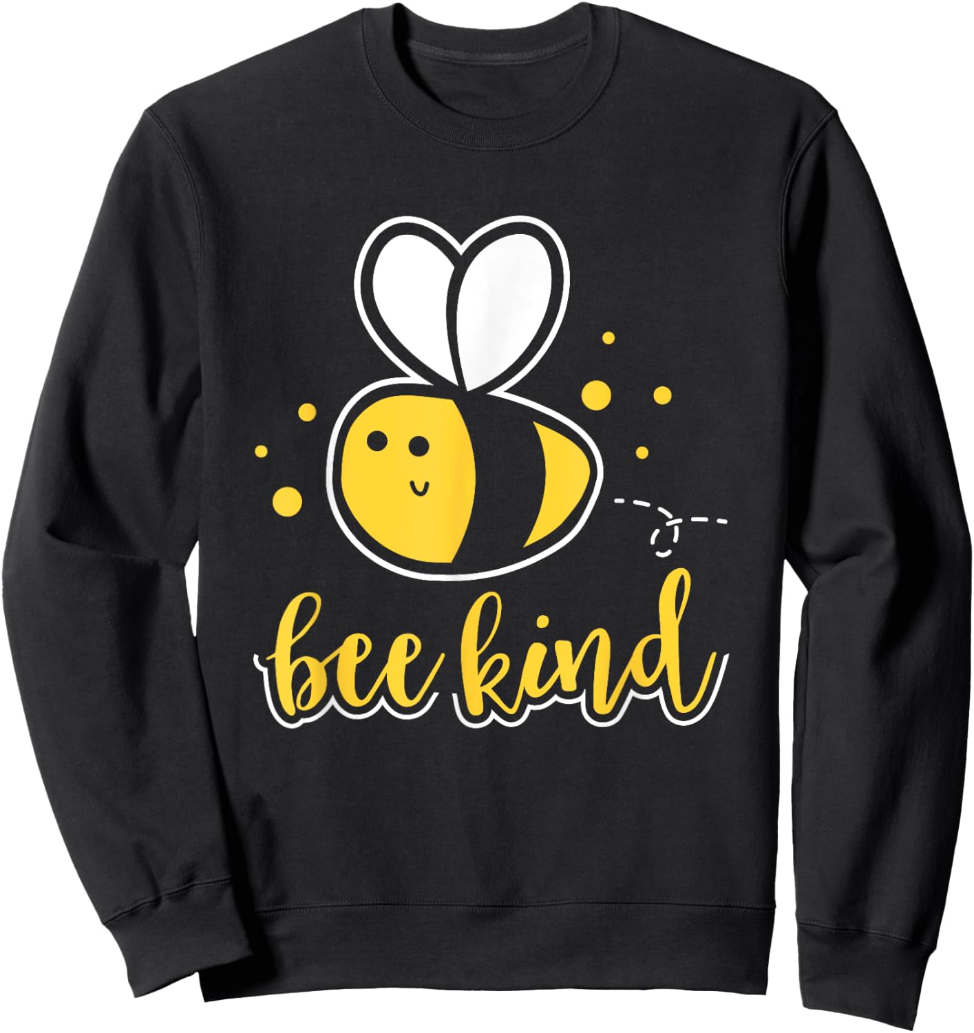 Bee Kind Bumble Bee Kindness Teacher Gift Sweatshirt - Sweatshirt | Black